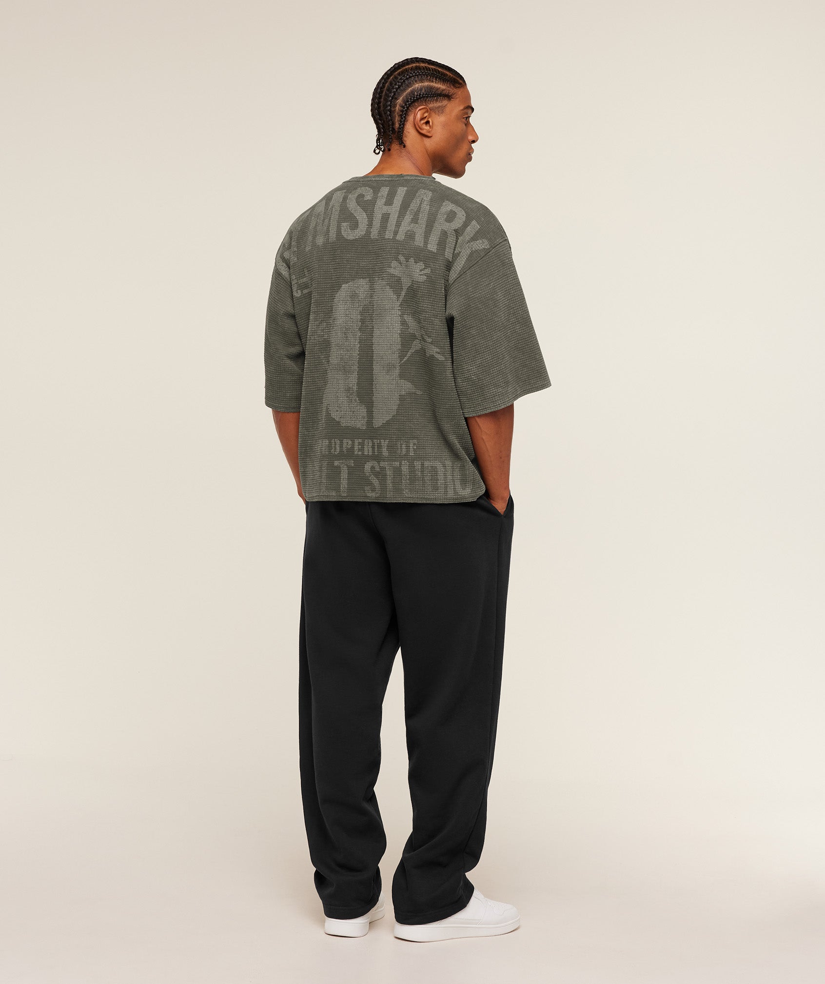 Gymshark Gymshark X Saalt Studios Tee Strength Green