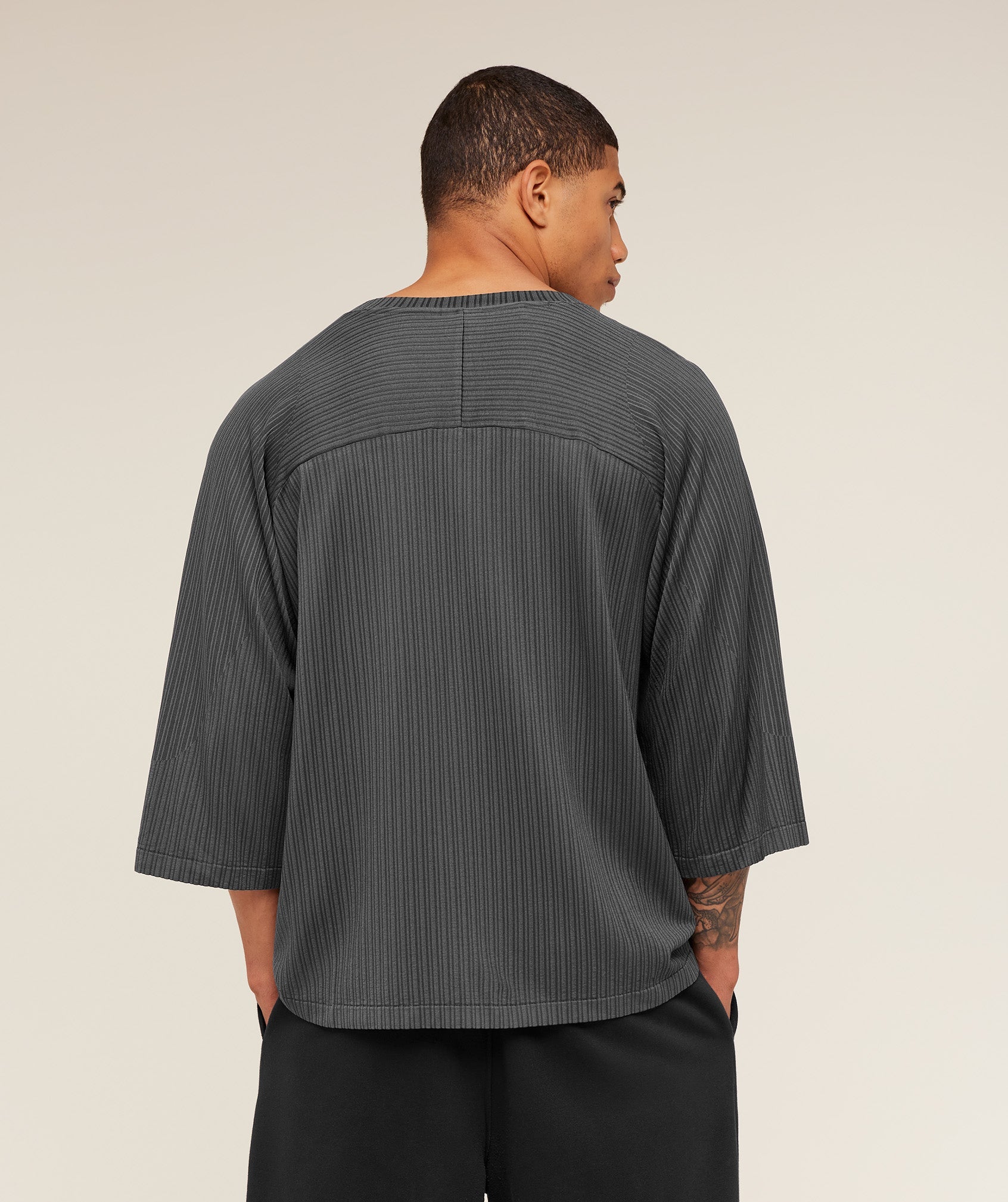 Gymshark Gymshark X Saalt Studios Seamless Jersey Gs Asphalt Grey