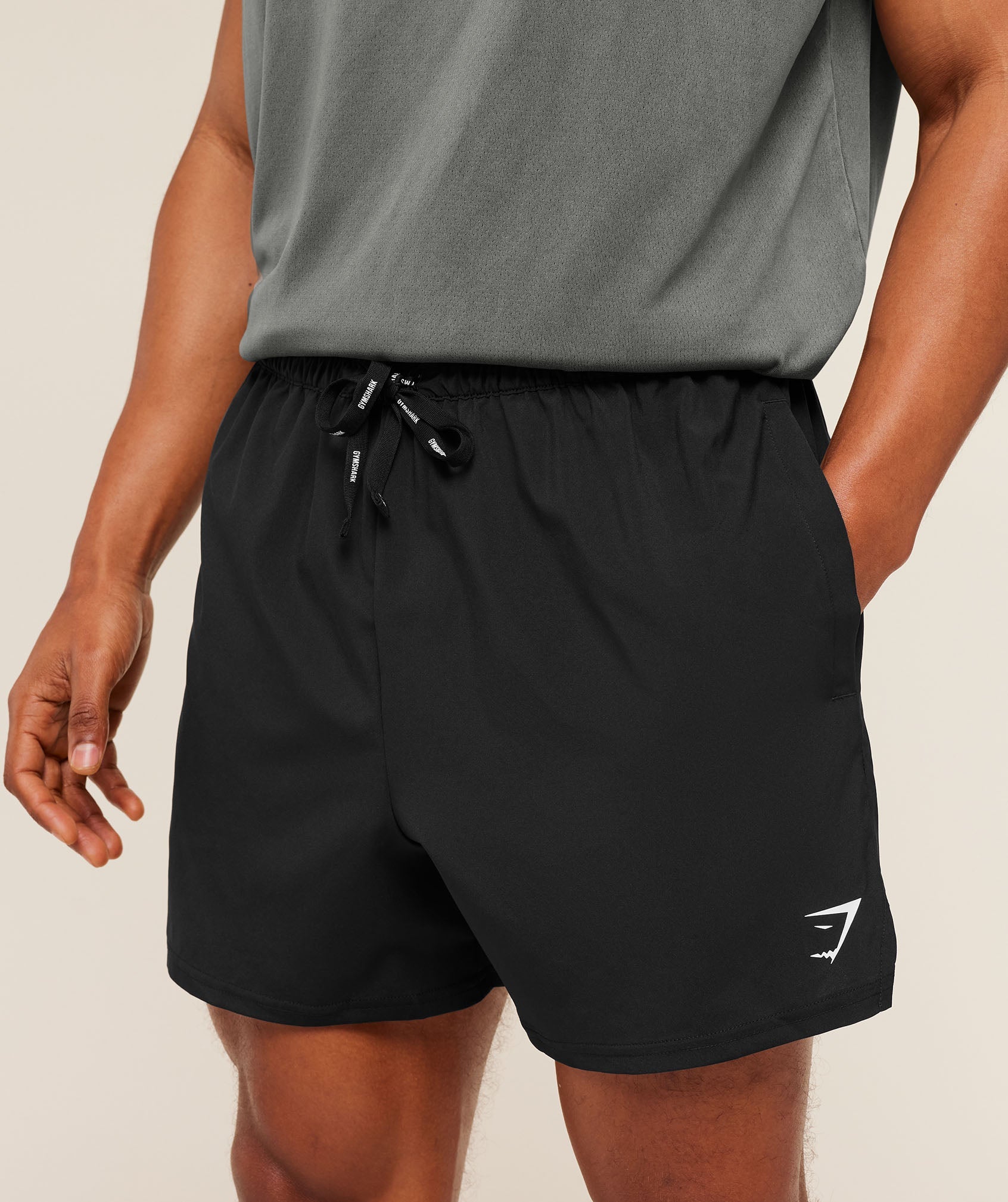 Gymshark Train 5" Shorts Black