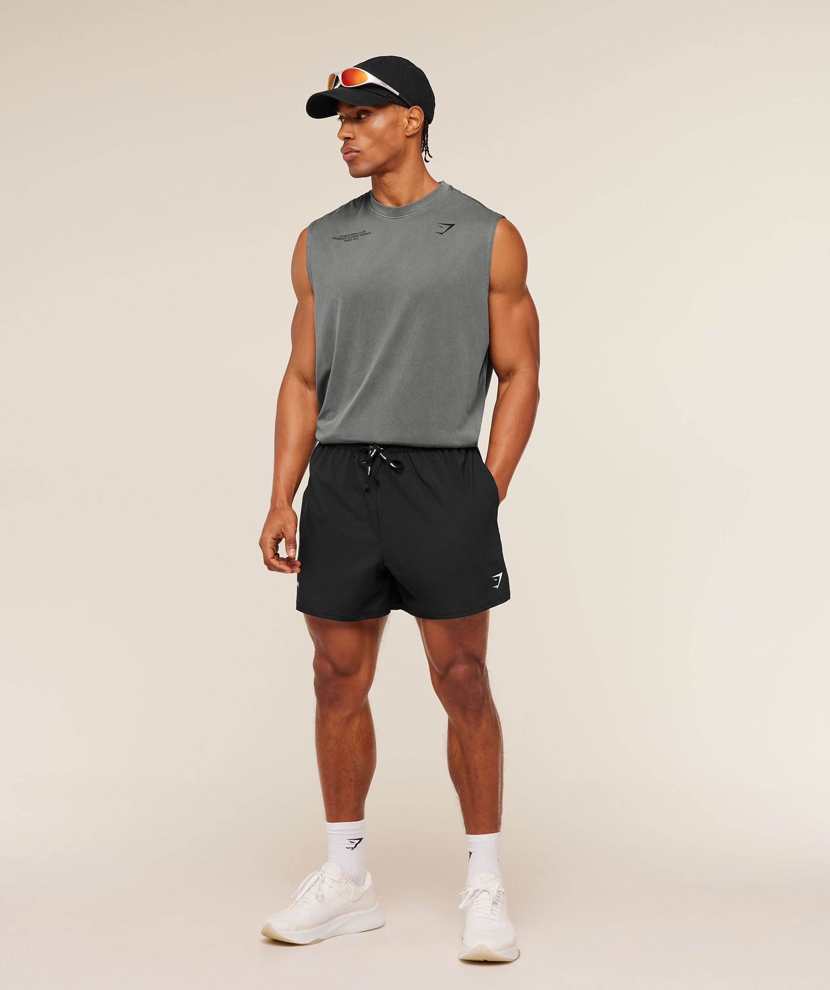 Gymshark Train 5" Shorts Black