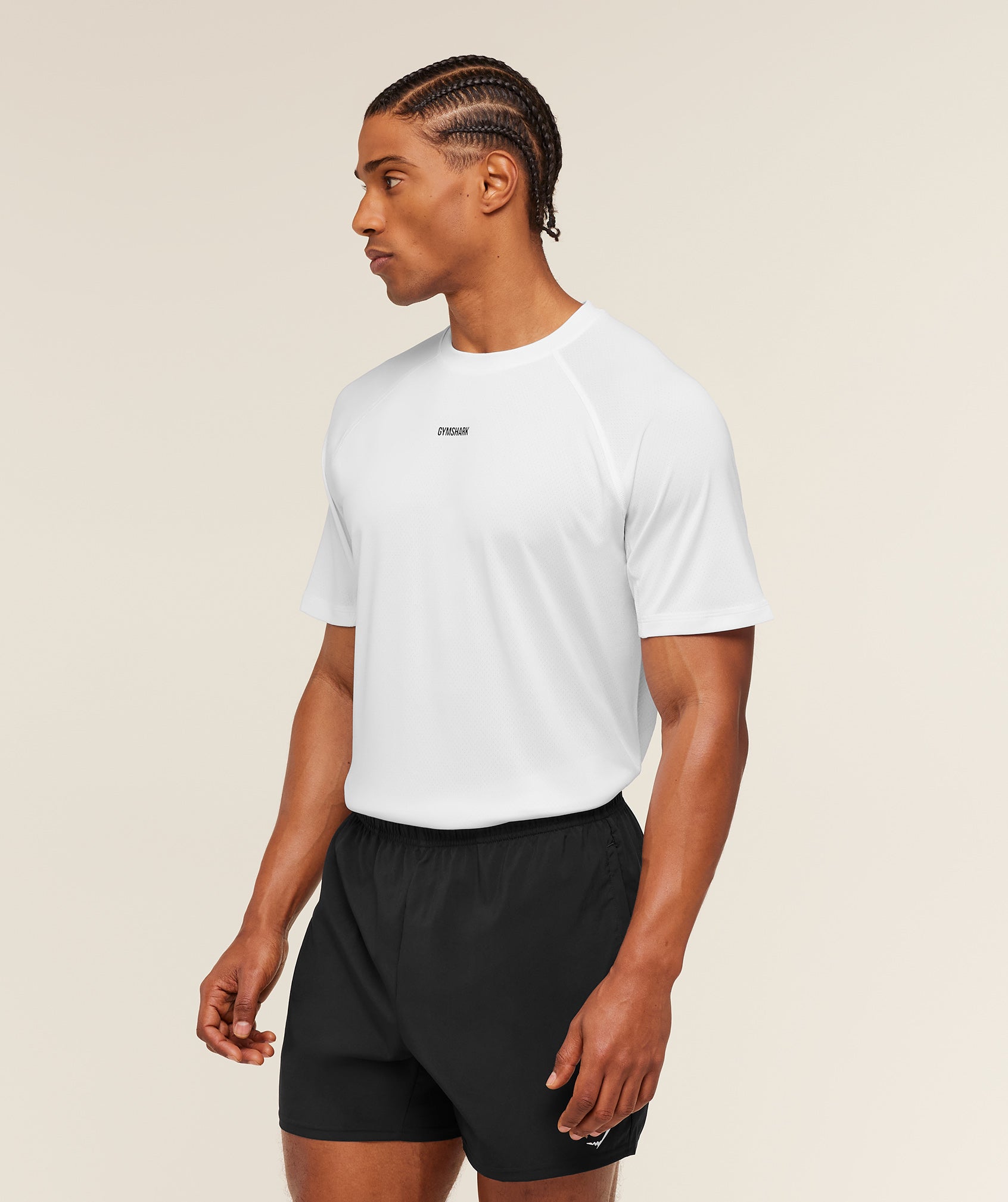 Gymshark Train T-Shirt White