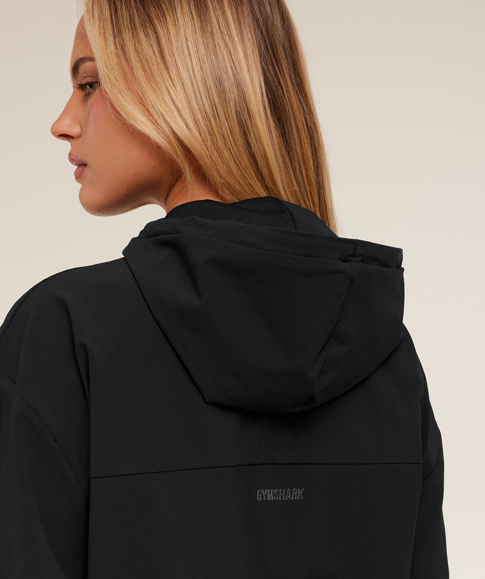 Women's Gymshark Weekend Lifestyle Track Jacket Gs Black