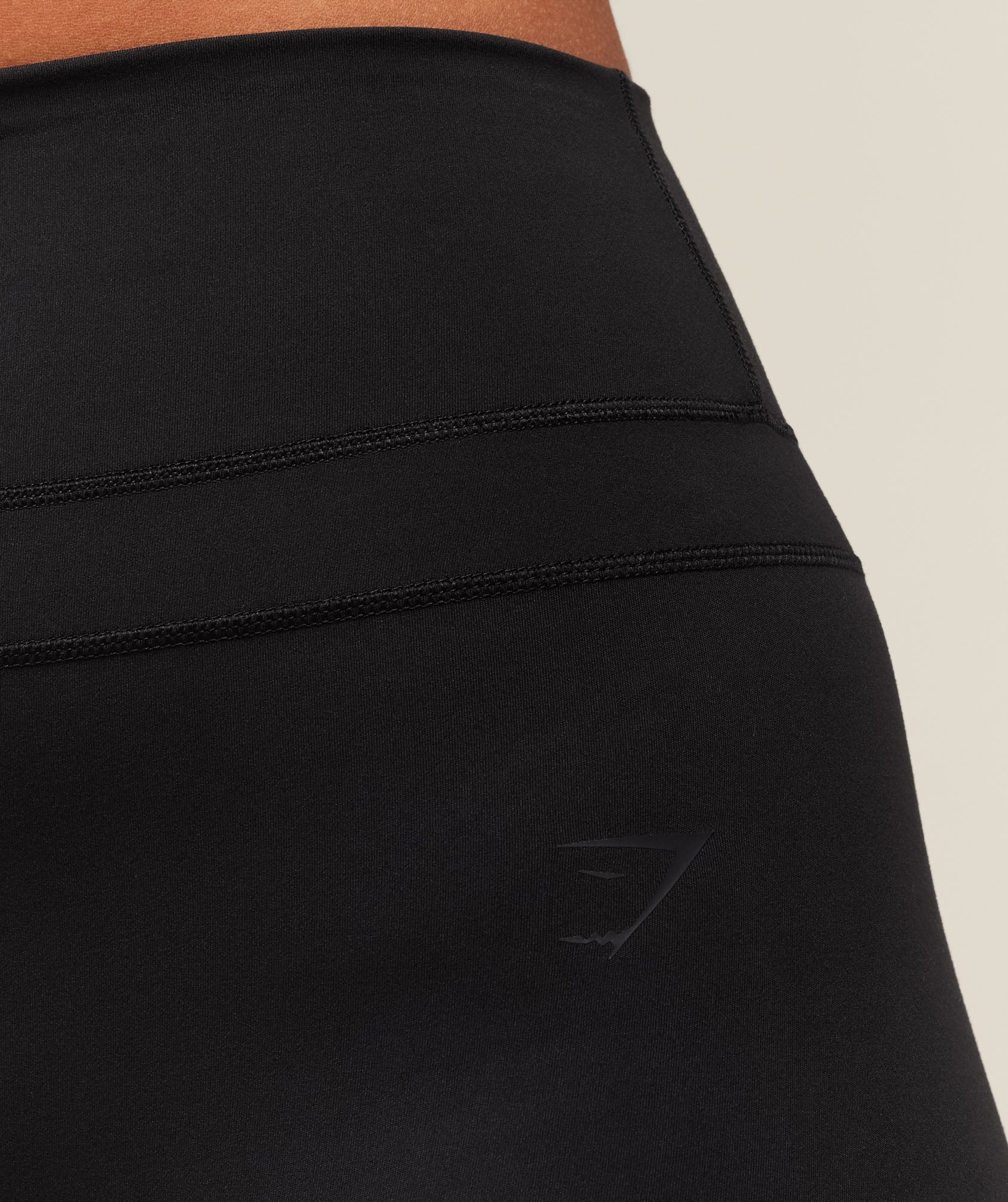 Women's Gymshark Whitney Short Flared Legging Black