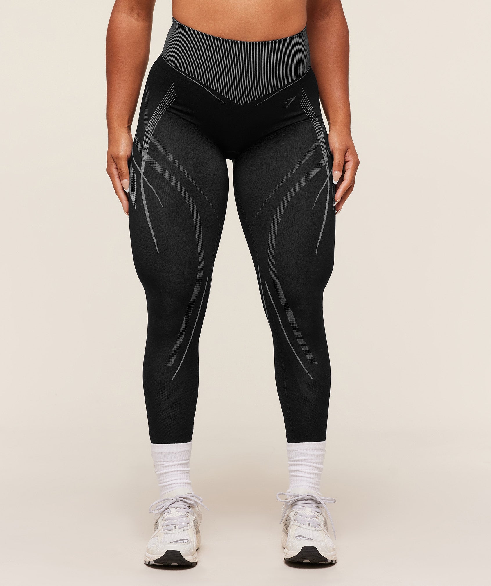 Women's Gymshark Gymshark X Analis Seamless Leggings Black