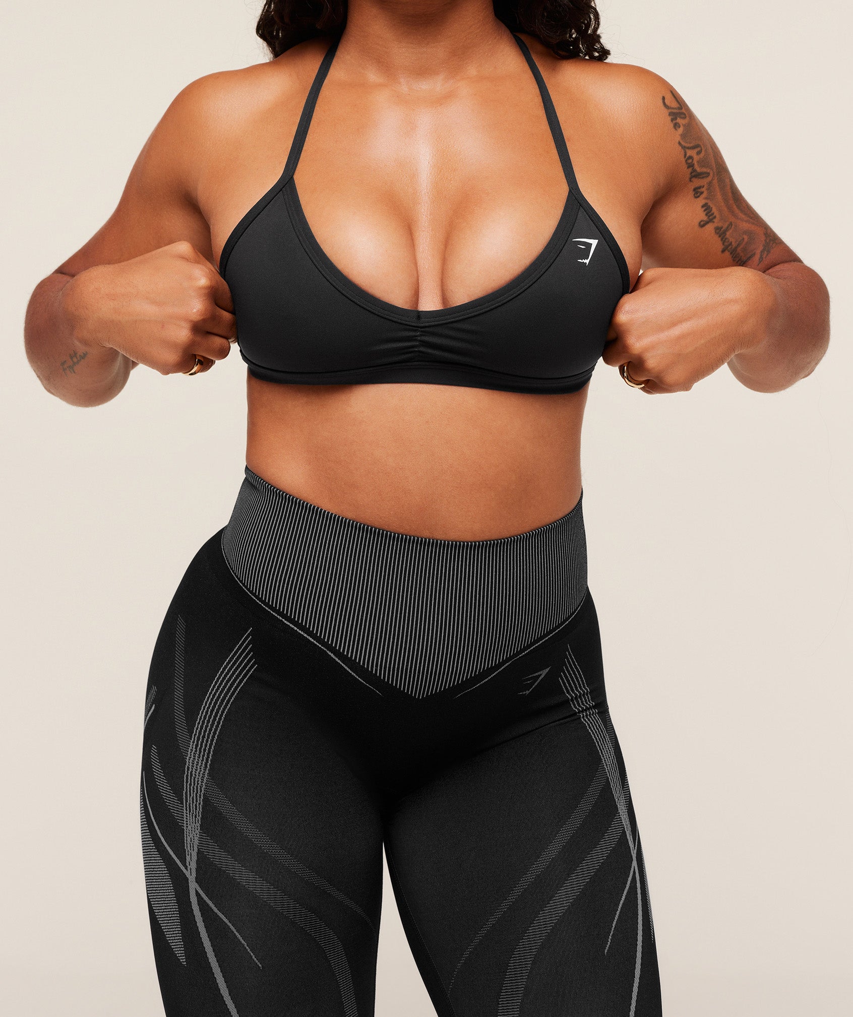 Women's Gymshark Gymshark X Analis Seamless Leggings Black