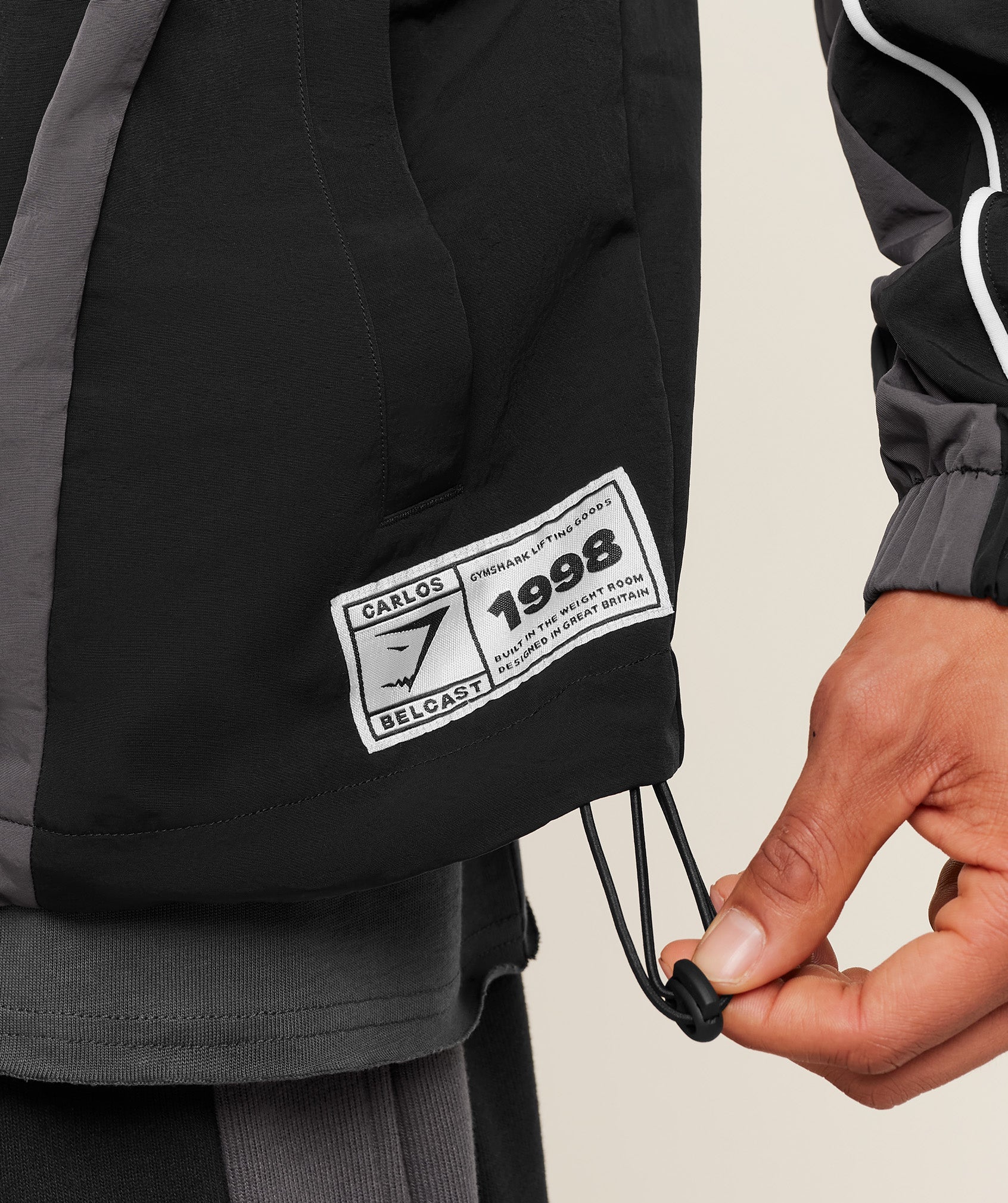 Gymshark Gymshark X Carlos Belcast Track Jacket Gs Black