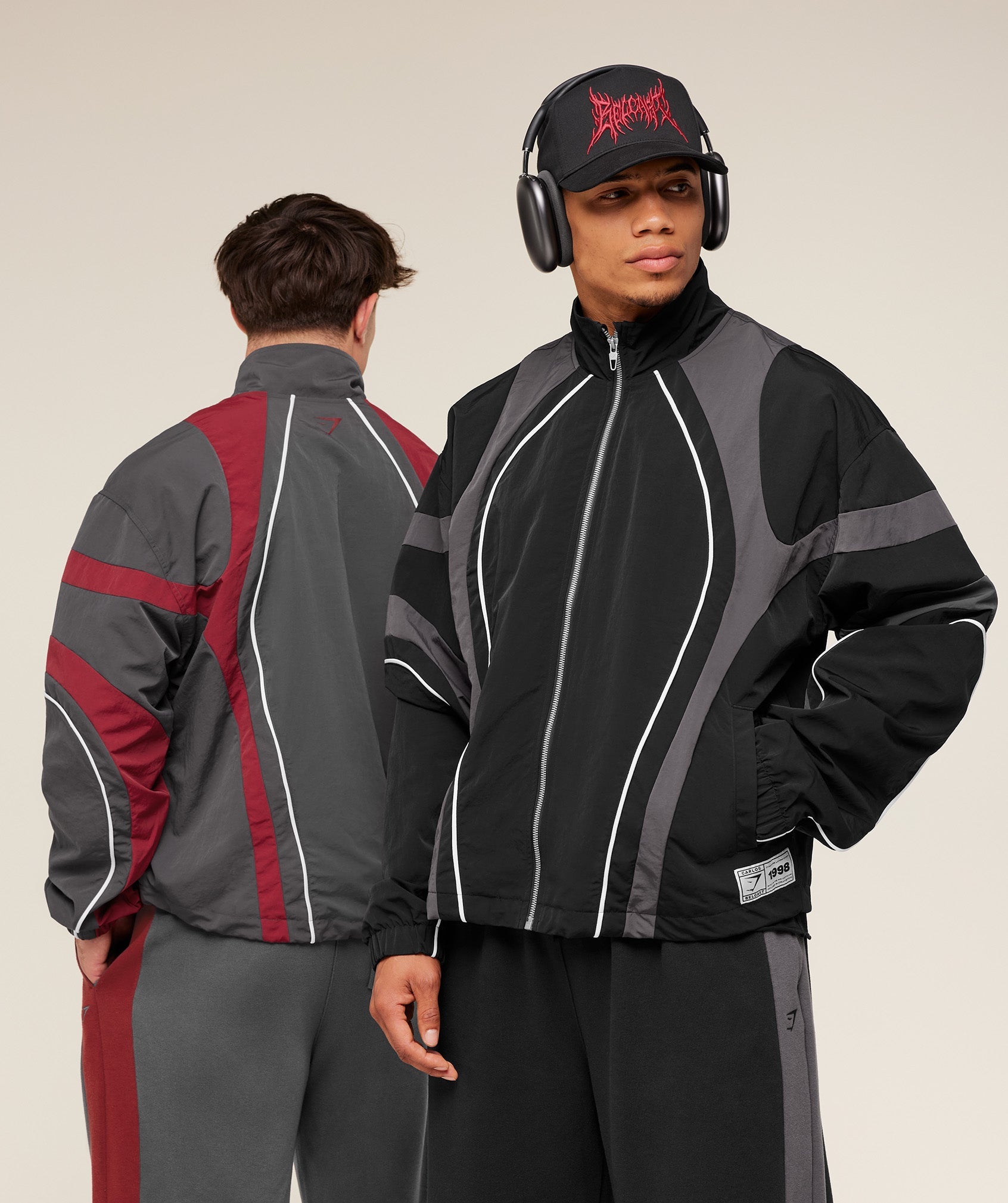 Gymshark Gymshark X Carlos Belcast Track Jacket Gs Black
