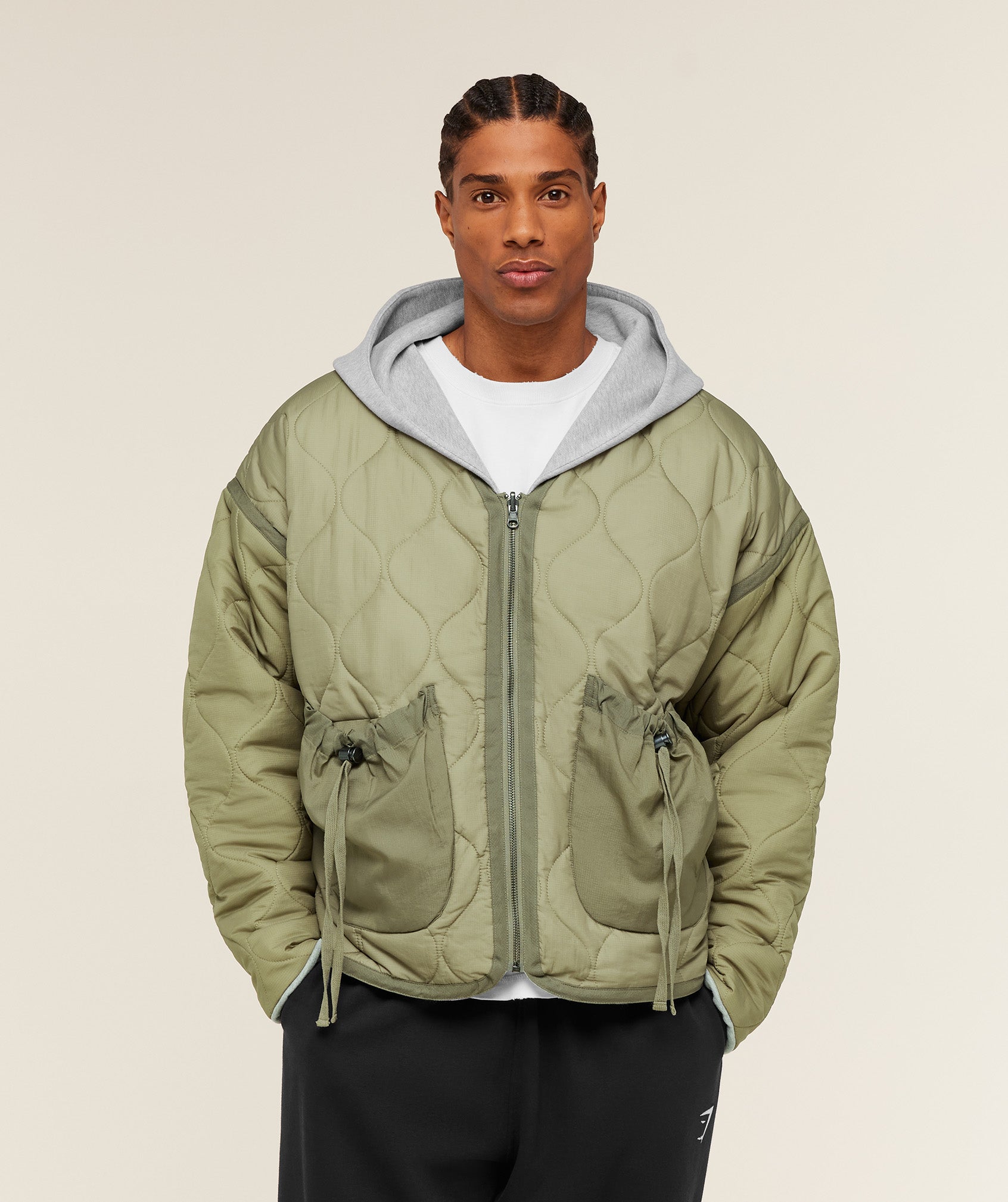 Gymshark Gymshark X Saalt Studios Jacket Gs Utility Green