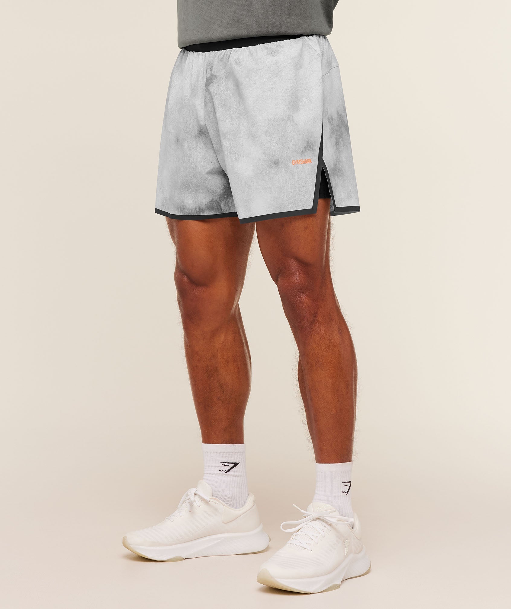 Gymshark Hybrid 5" Performance Shorts Smokey Grey