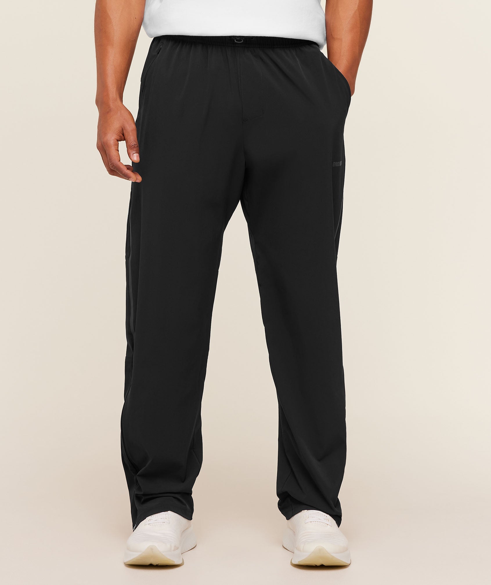 Gymshark Hybrid Zip Pants Black