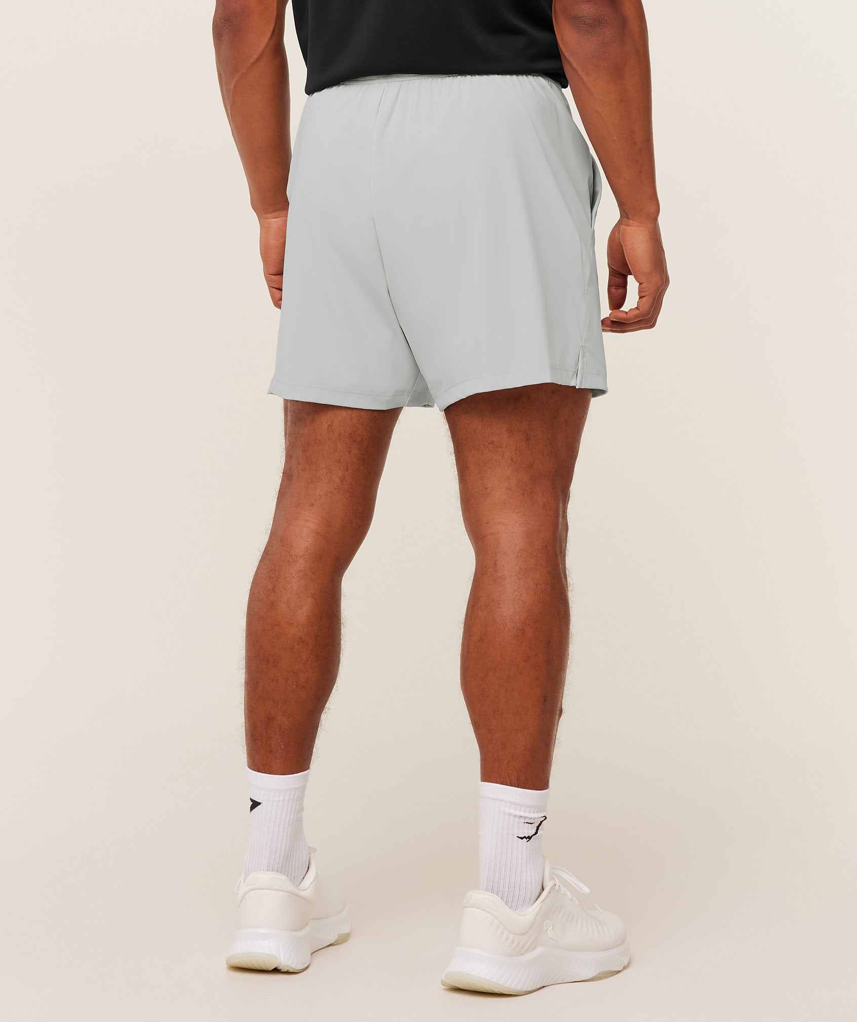 Gymshark Active Rest 6" Shorts Light Grey