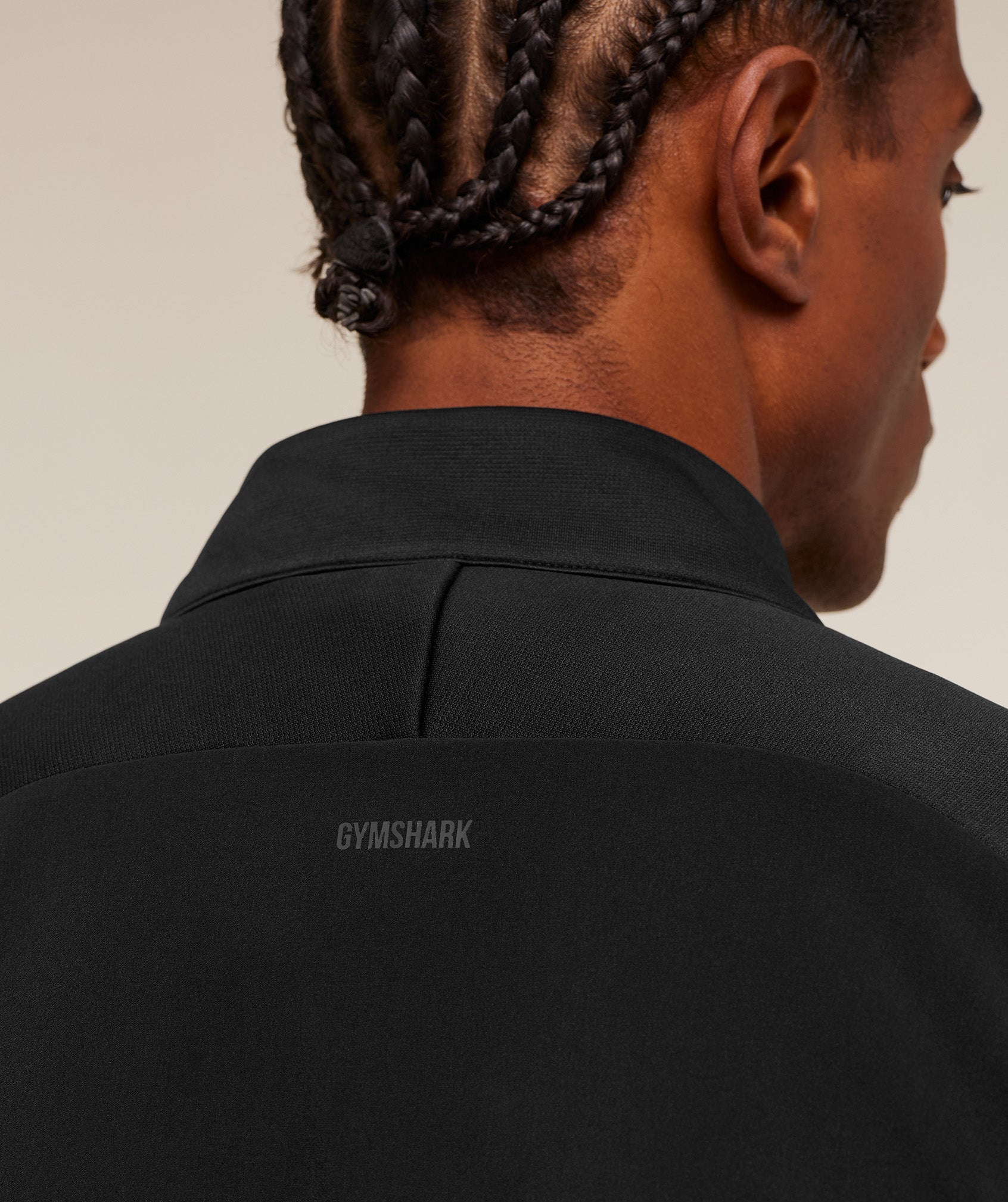 Gymshark Hybrid Quilted Jacket Black