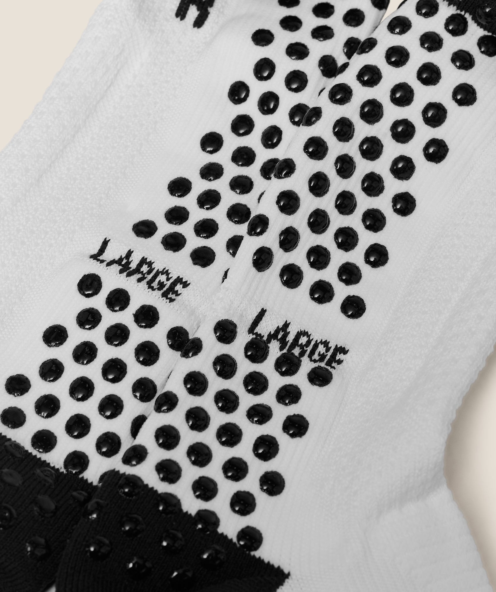 Women's Gymshark Hybrid Training Grip Socks Single White