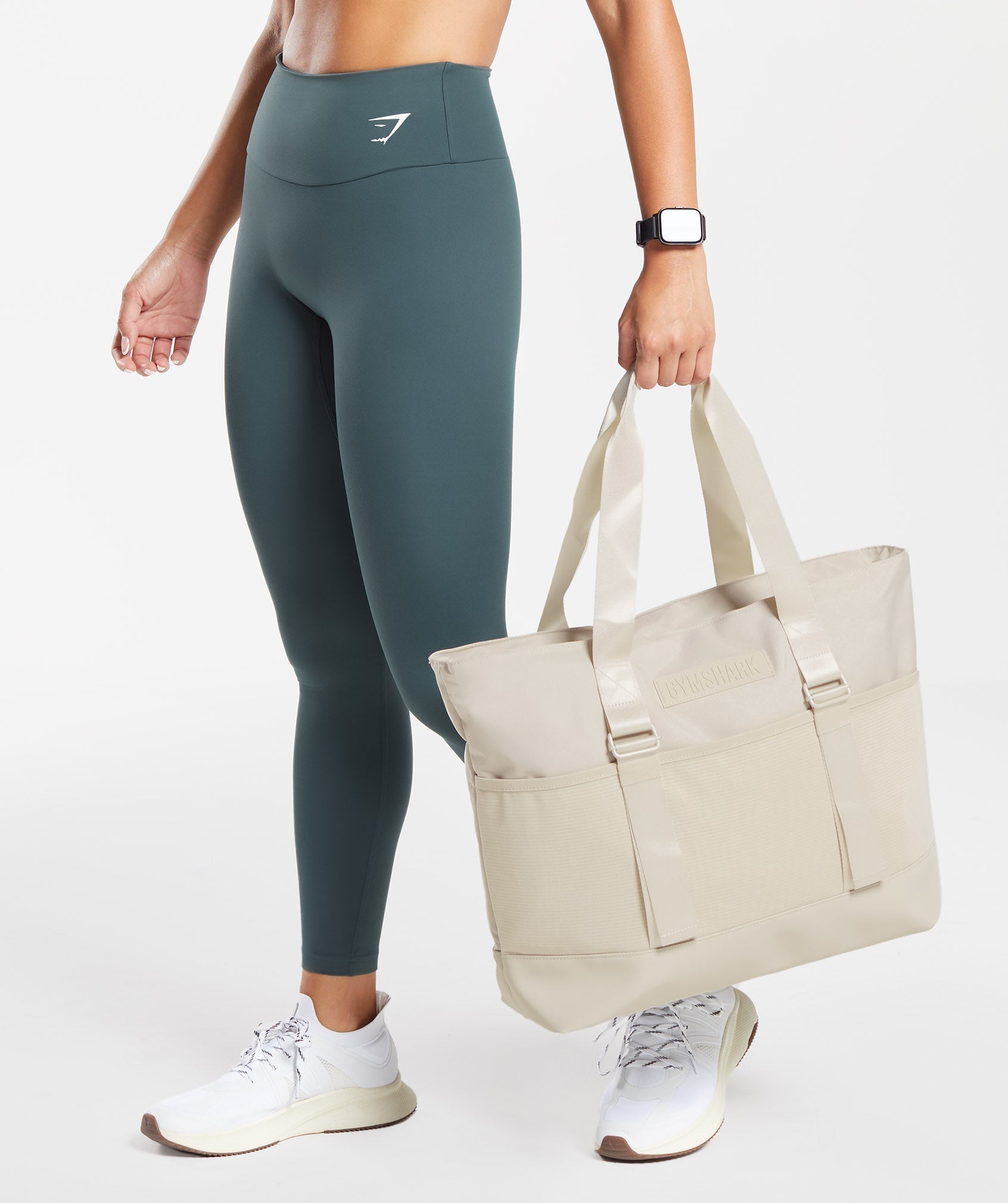 Women's Gymshark Everyday Tote Pebble Grey