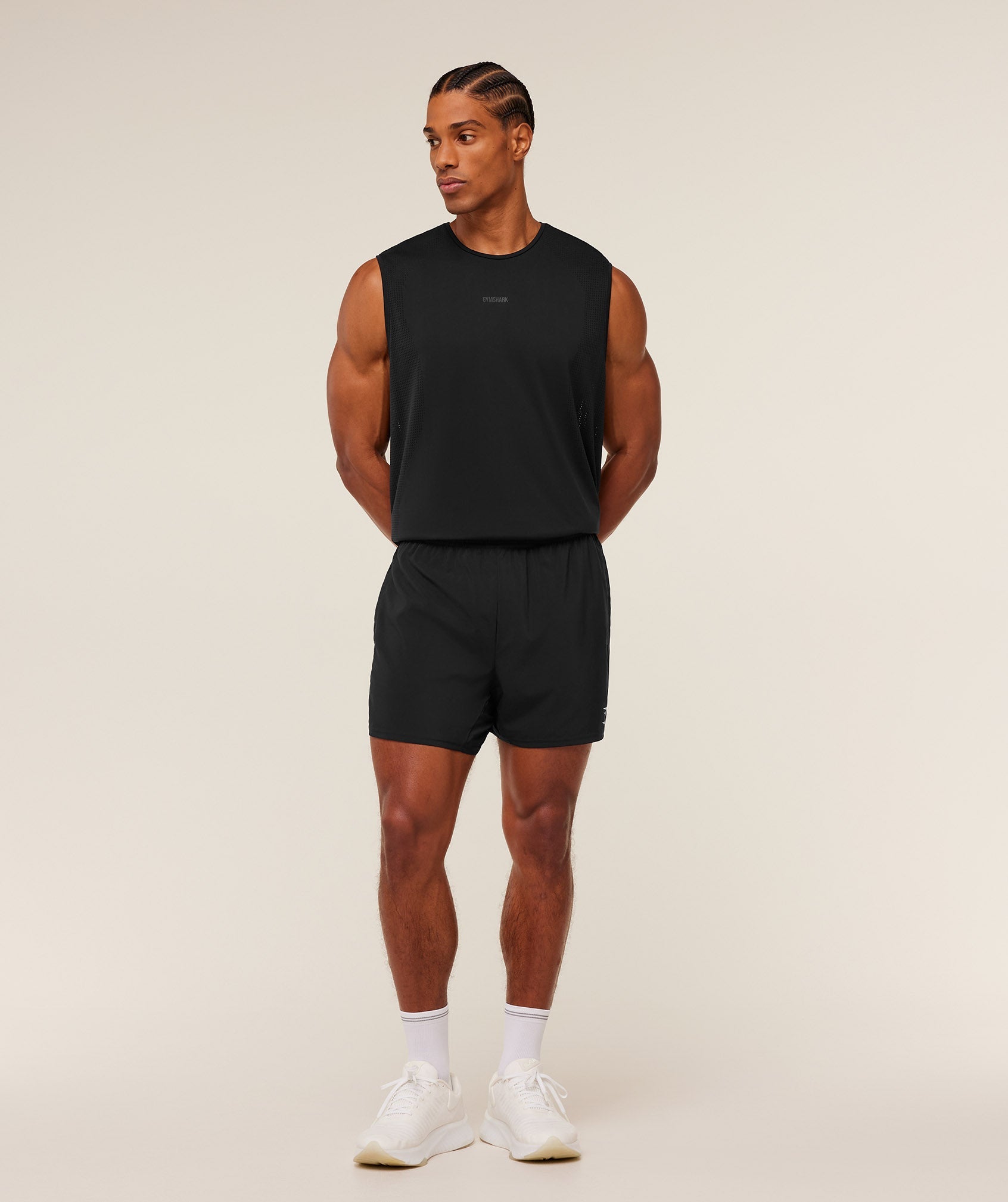 Gymshark Distance Seamless Tank Black