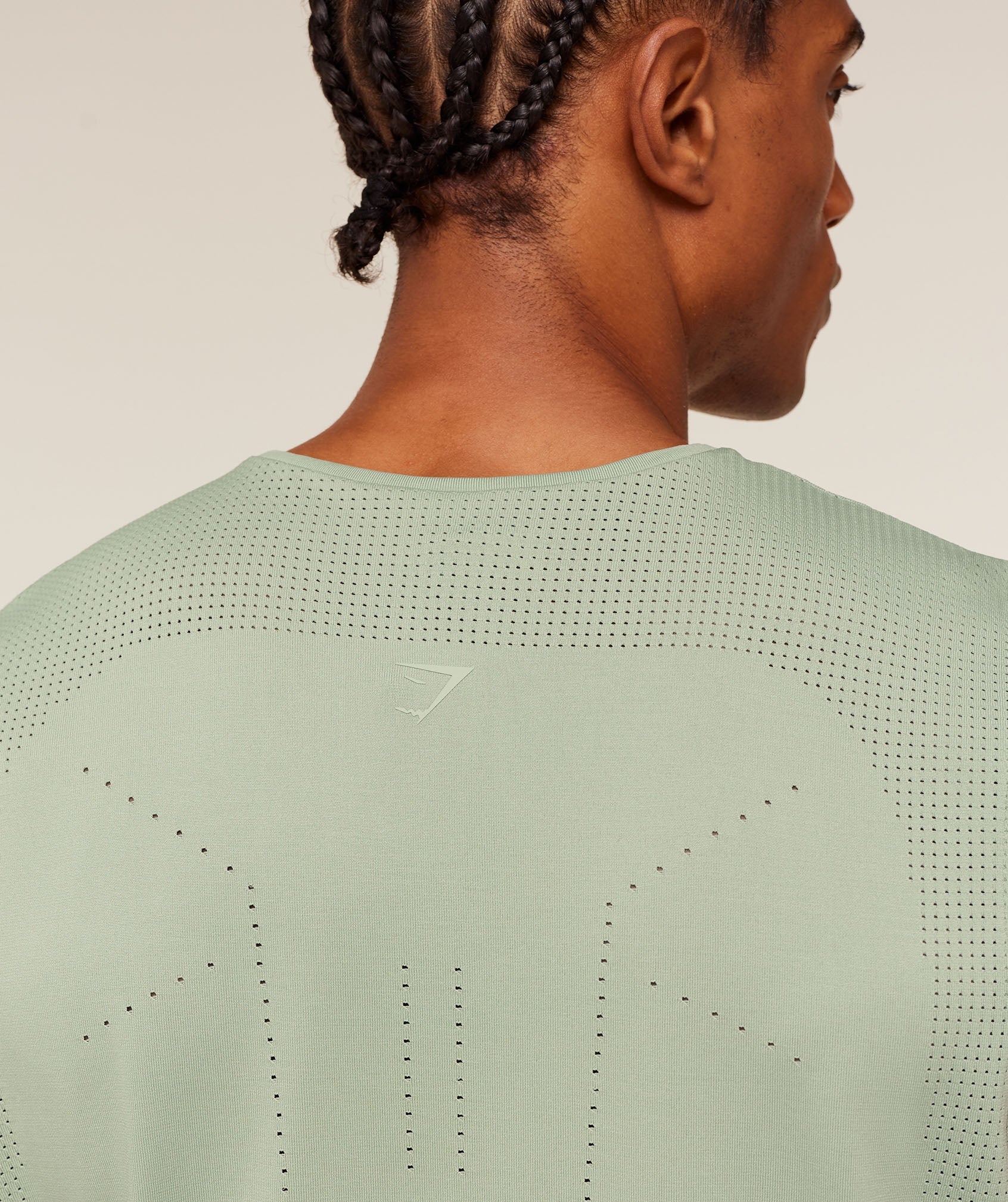 Gymshark Distance Seamless Tank Haze Green