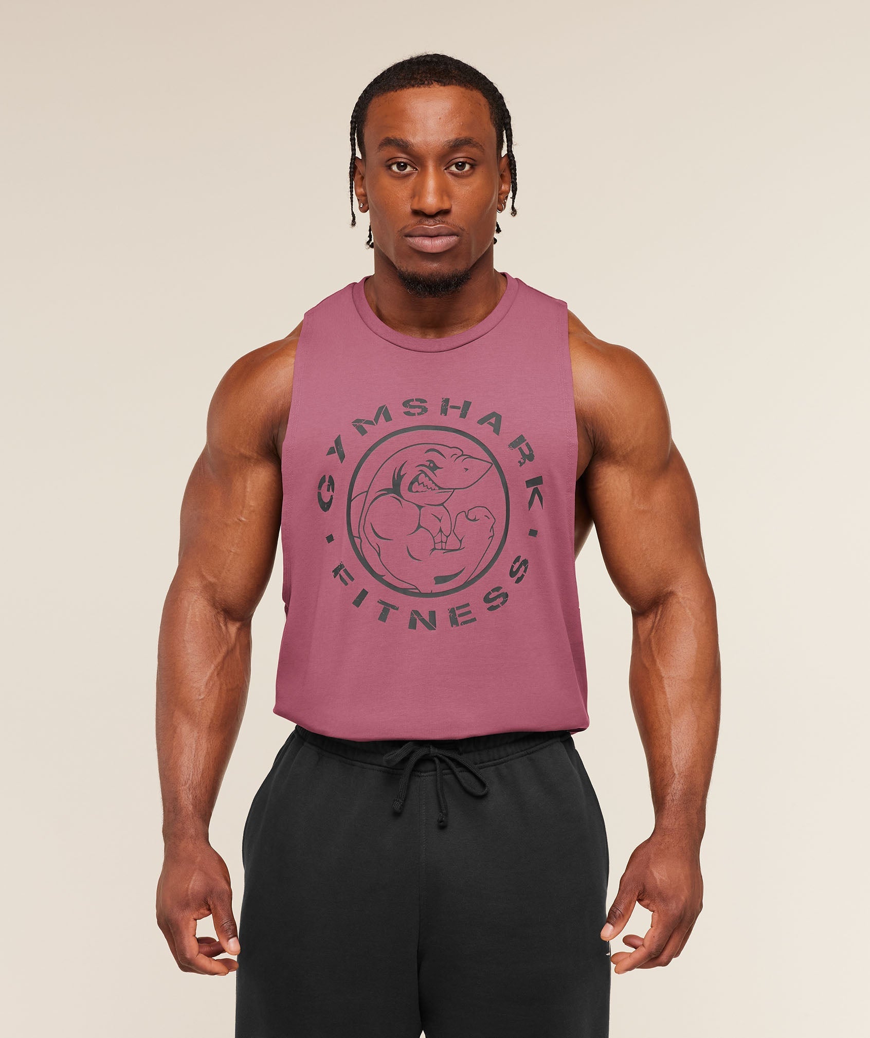 Gymshark Legacy Drop Arm Tank Reset Pink
