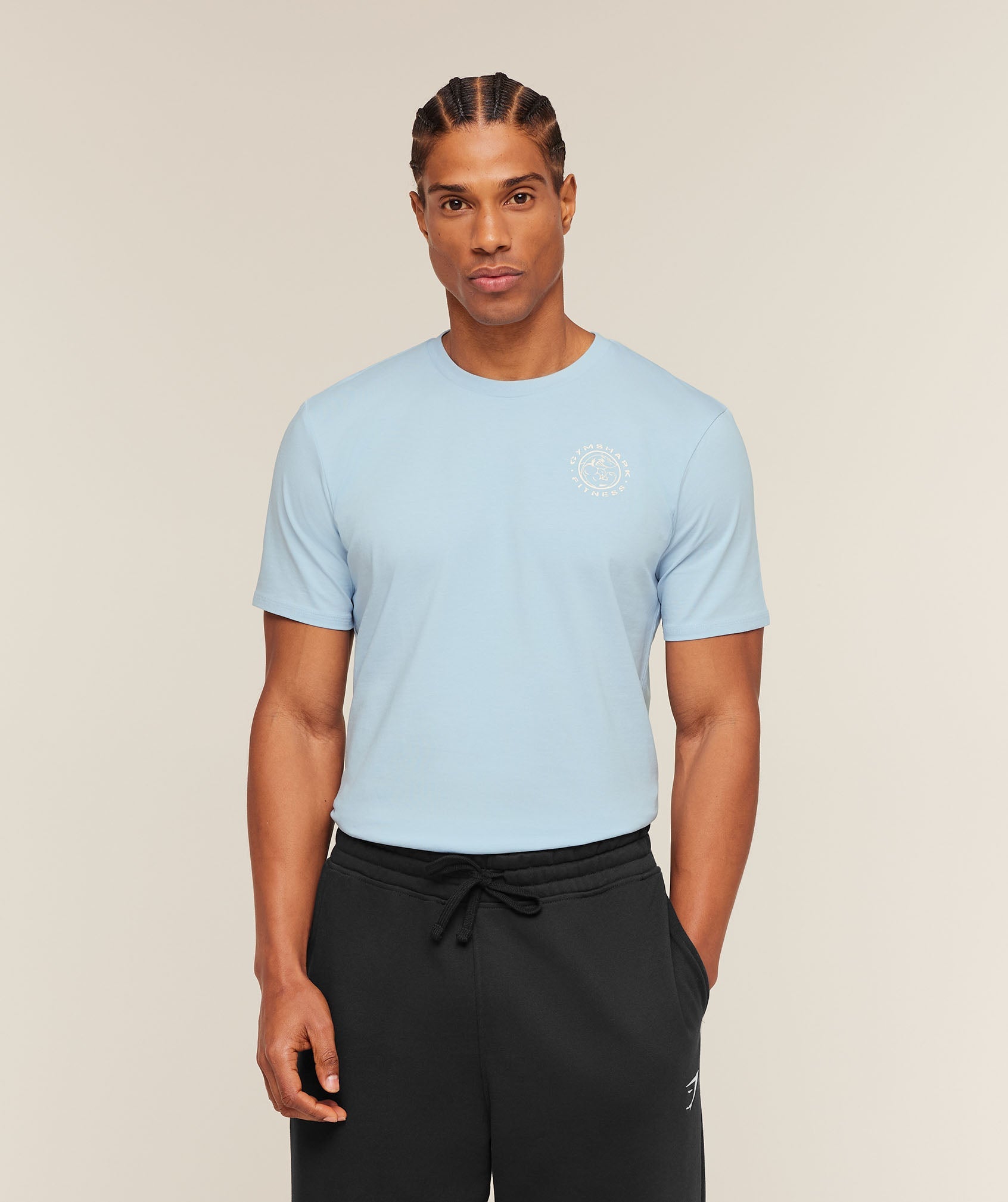 Gymshark Legacy T-Shirt Chilled Blue
