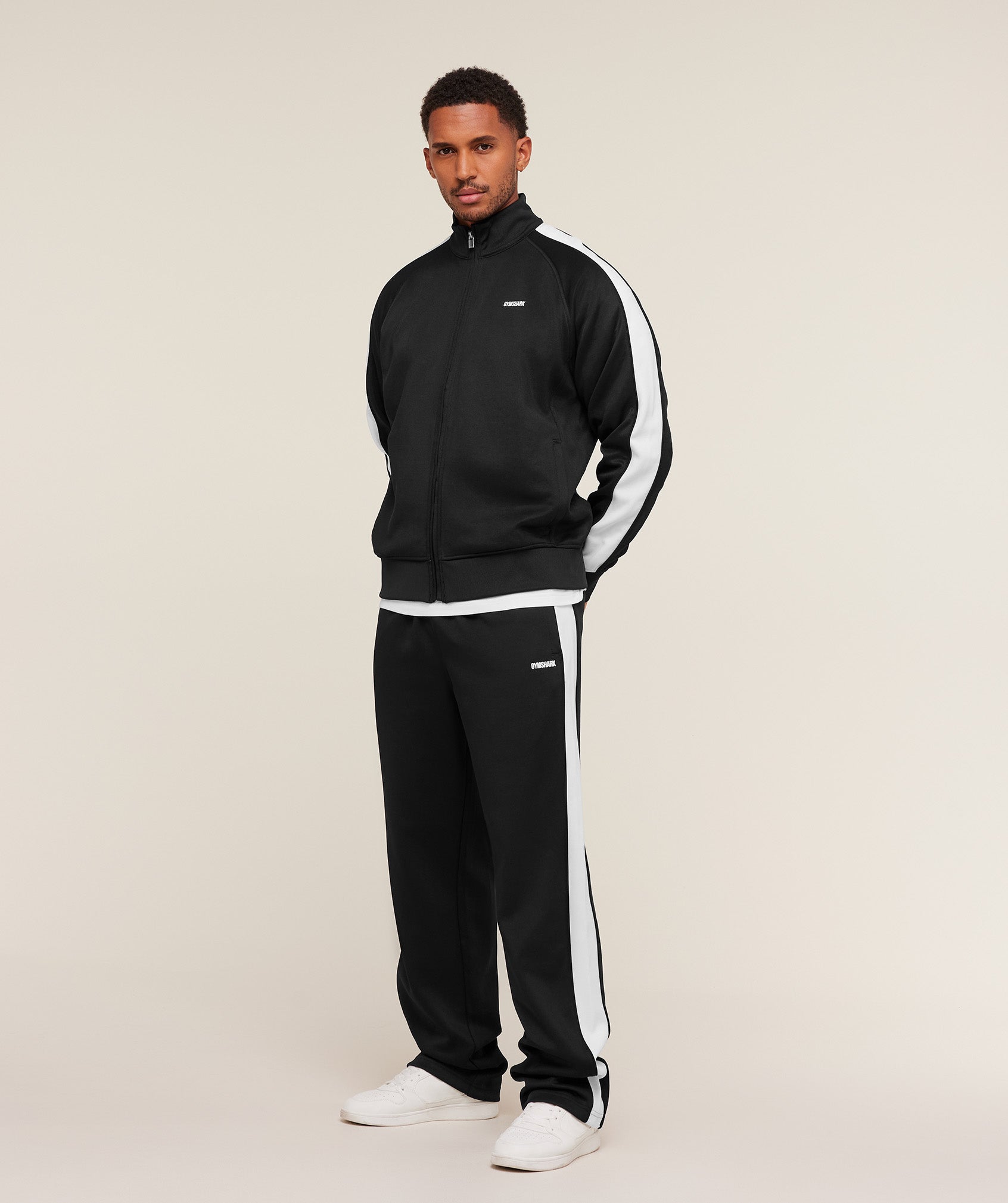 Gymshark Tricot Track Jacket Black
