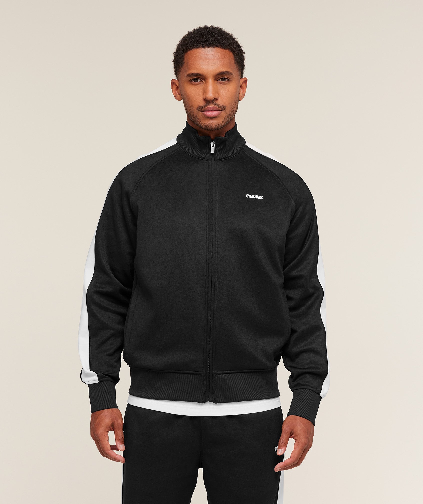 Gymshark Tricot Track Jacket Black