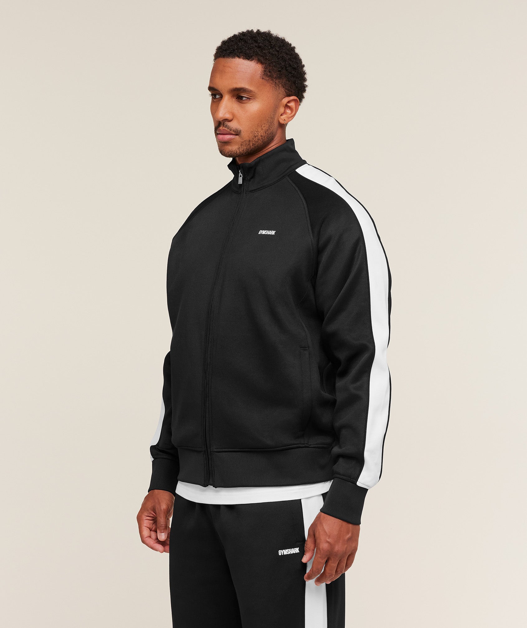 Gymshark Tricot Track Jacket Black