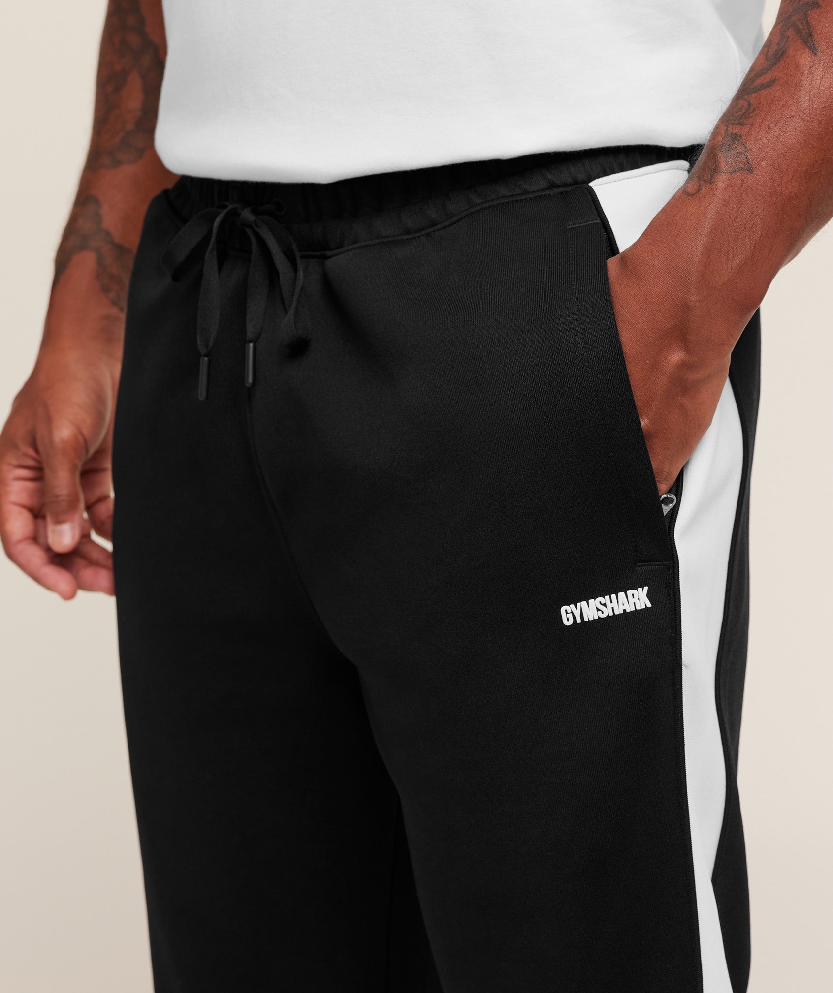Gymshark Tricot Track Pants Black
