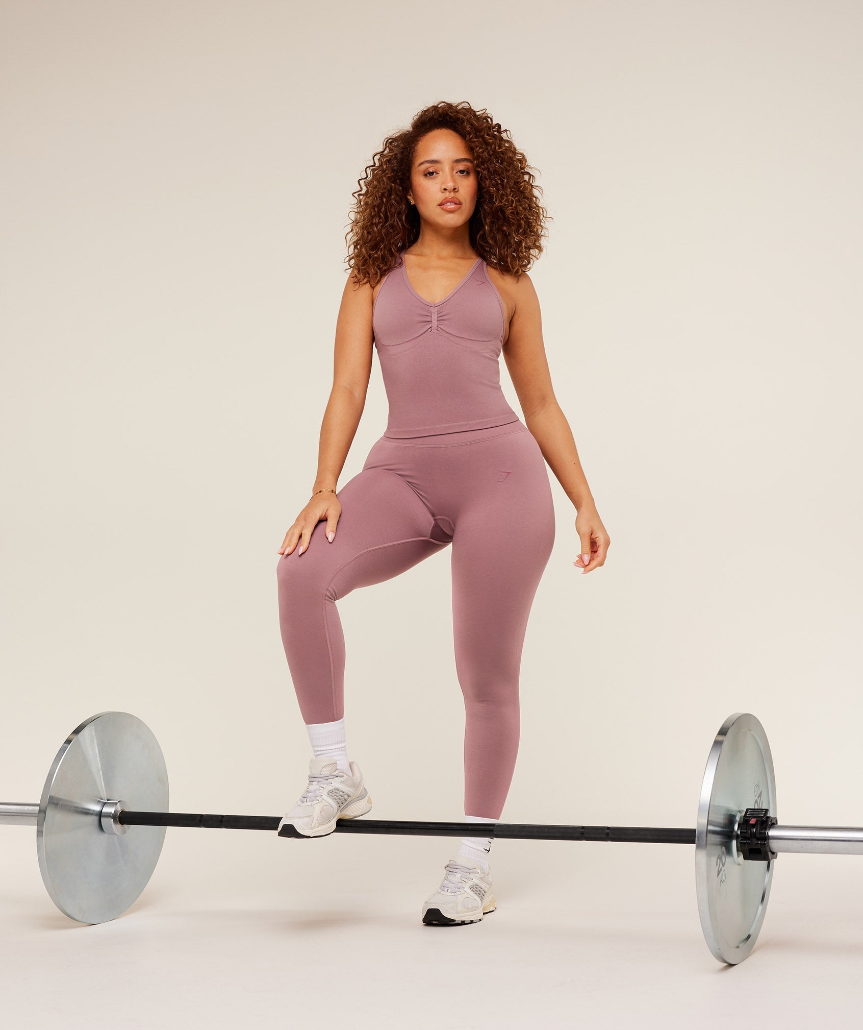 Women's Gymshark Lift Seamless Leggings Calm Pink