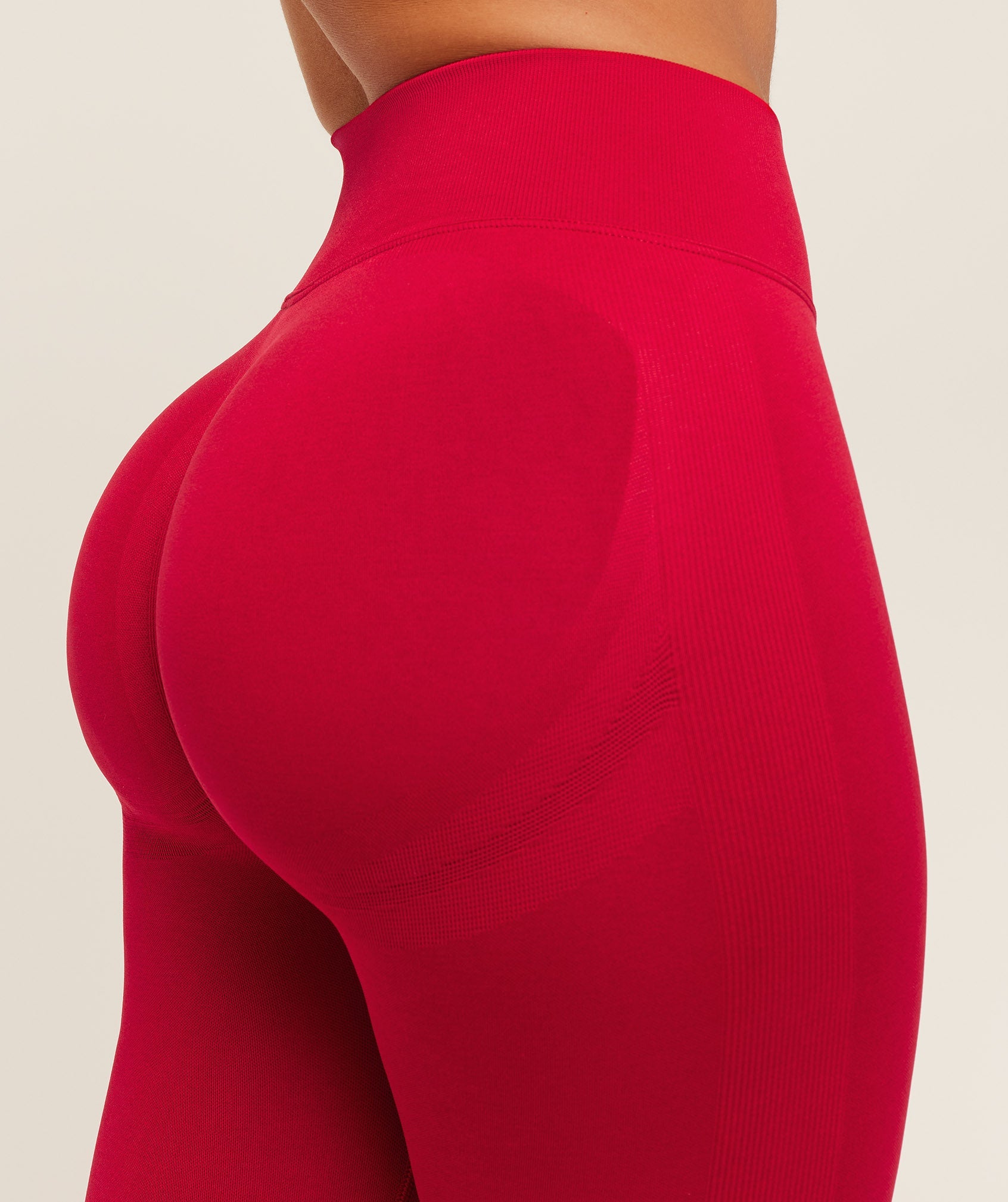 Women's Gymshark Lift Seamless Leggings Carmine Red