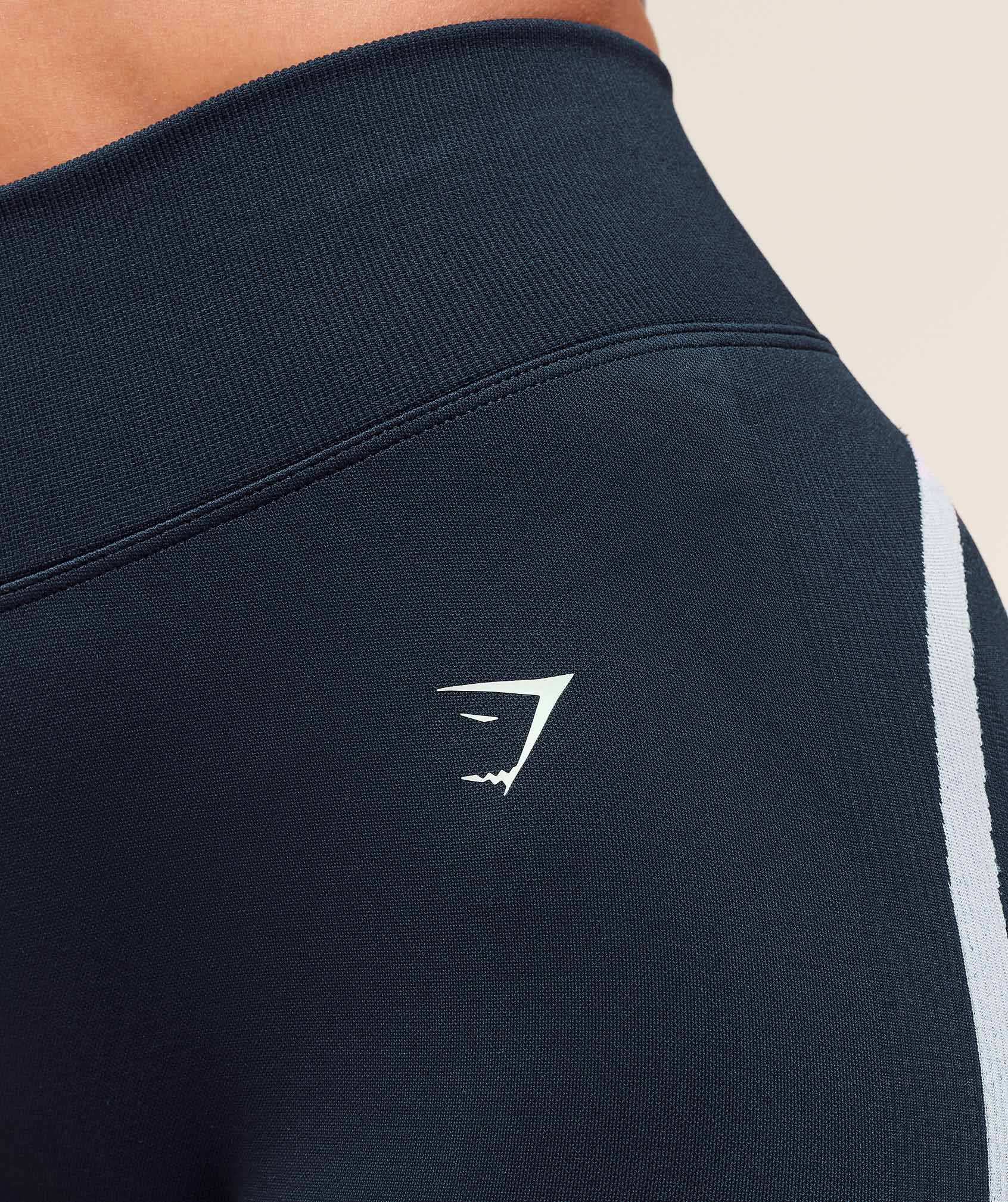 Women's Gymshark Lift Campus Seamless Leggings Heavy Blue