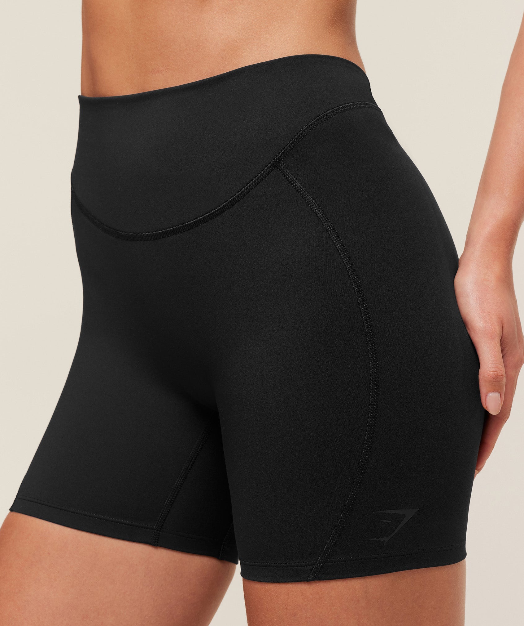 Women's Gymshark Lifting Dipped Waistband Short Black