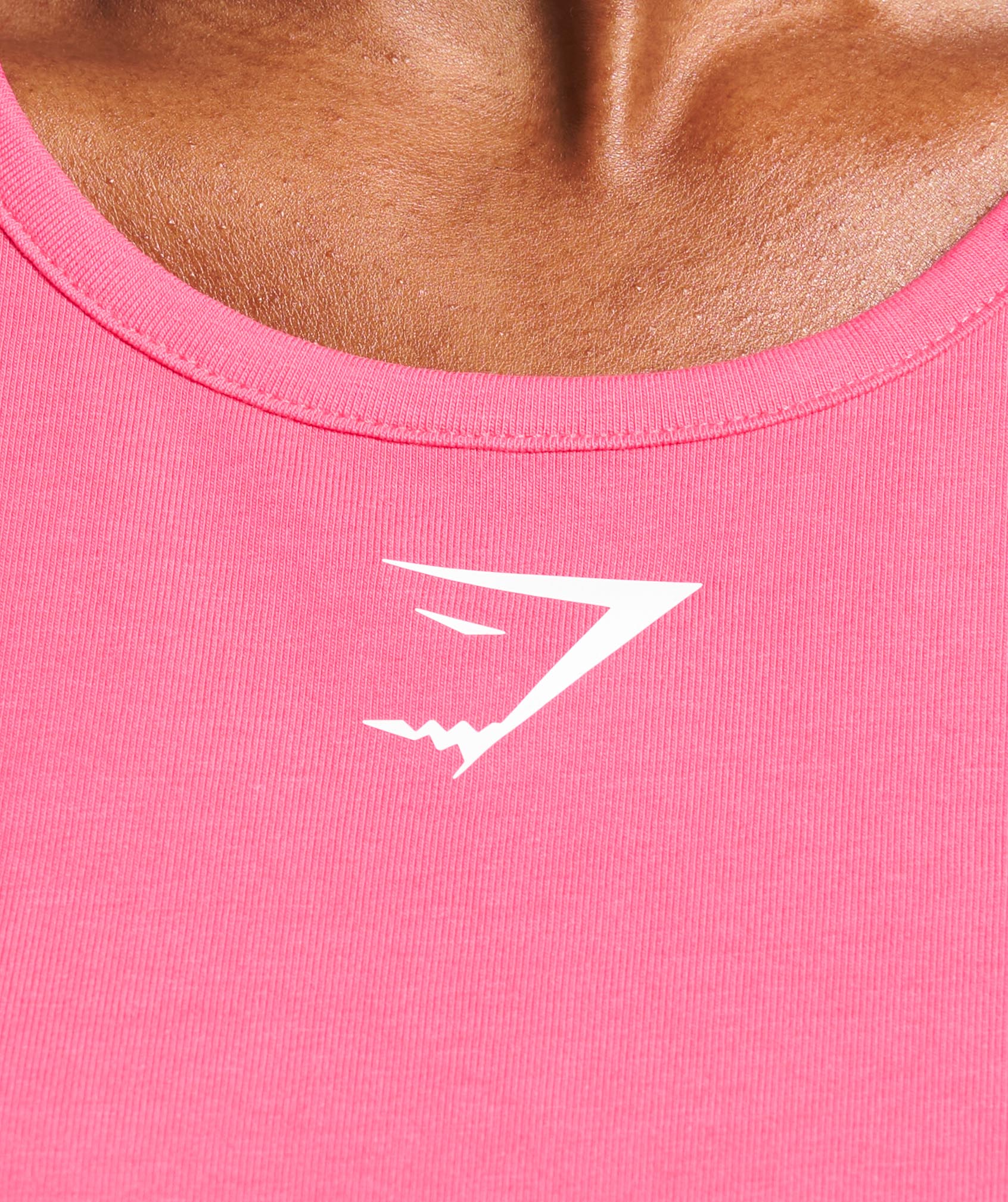 Women's Gymshark Training Cotton Tank Freak Out Pink