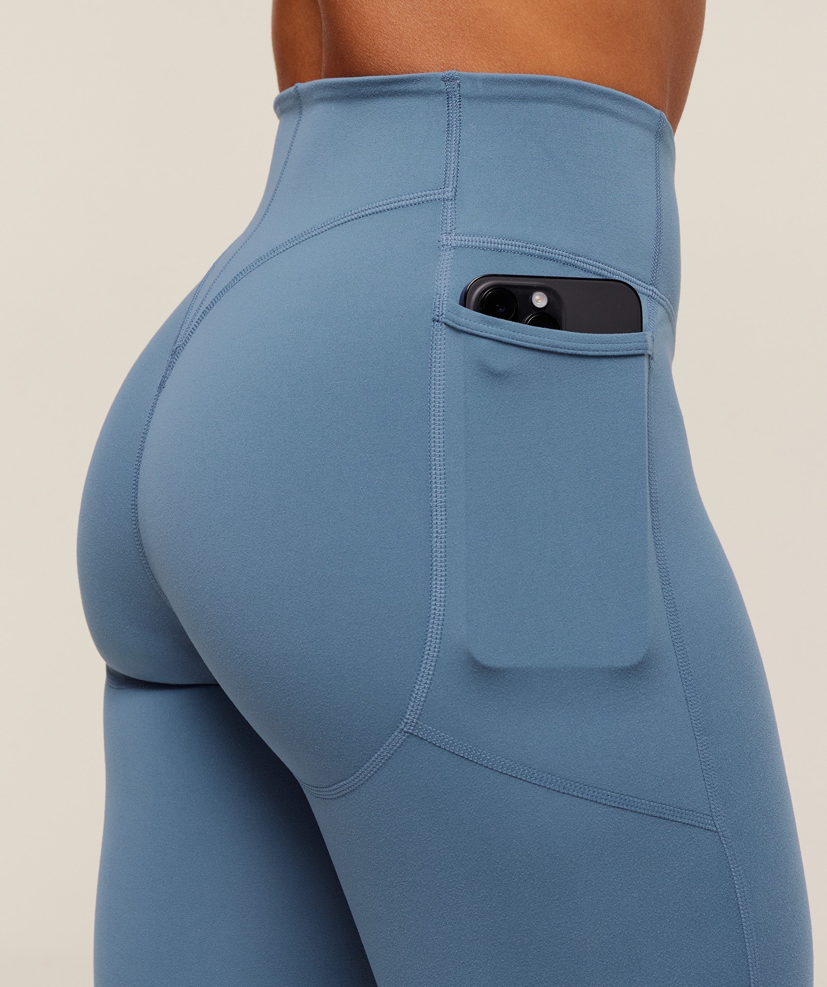 Women's Gymshark Lifting Pocket Leggings Worn Blue