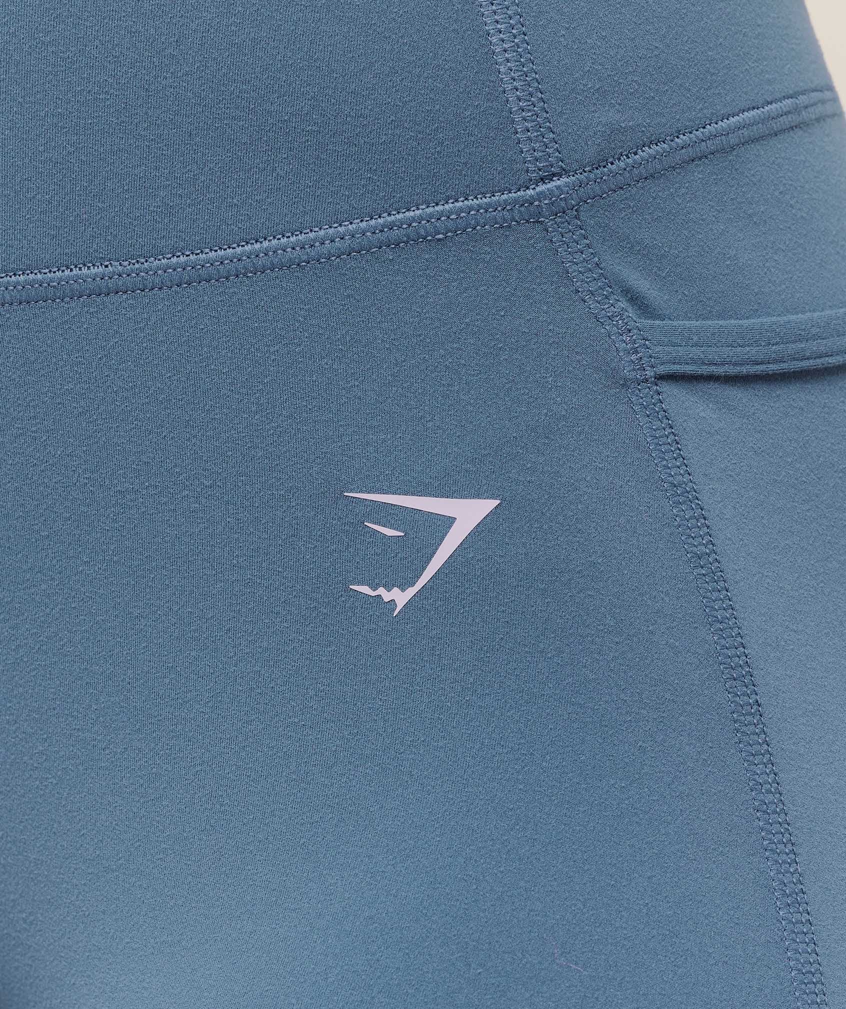 Women's Gymshark Lifting Pocket Leggings Worn Blue