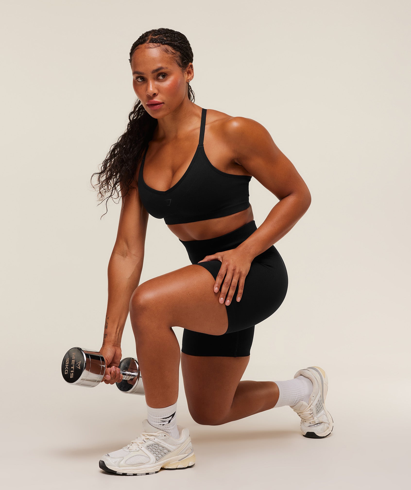 Women's Gymshark Activate Seamless Bralette Black