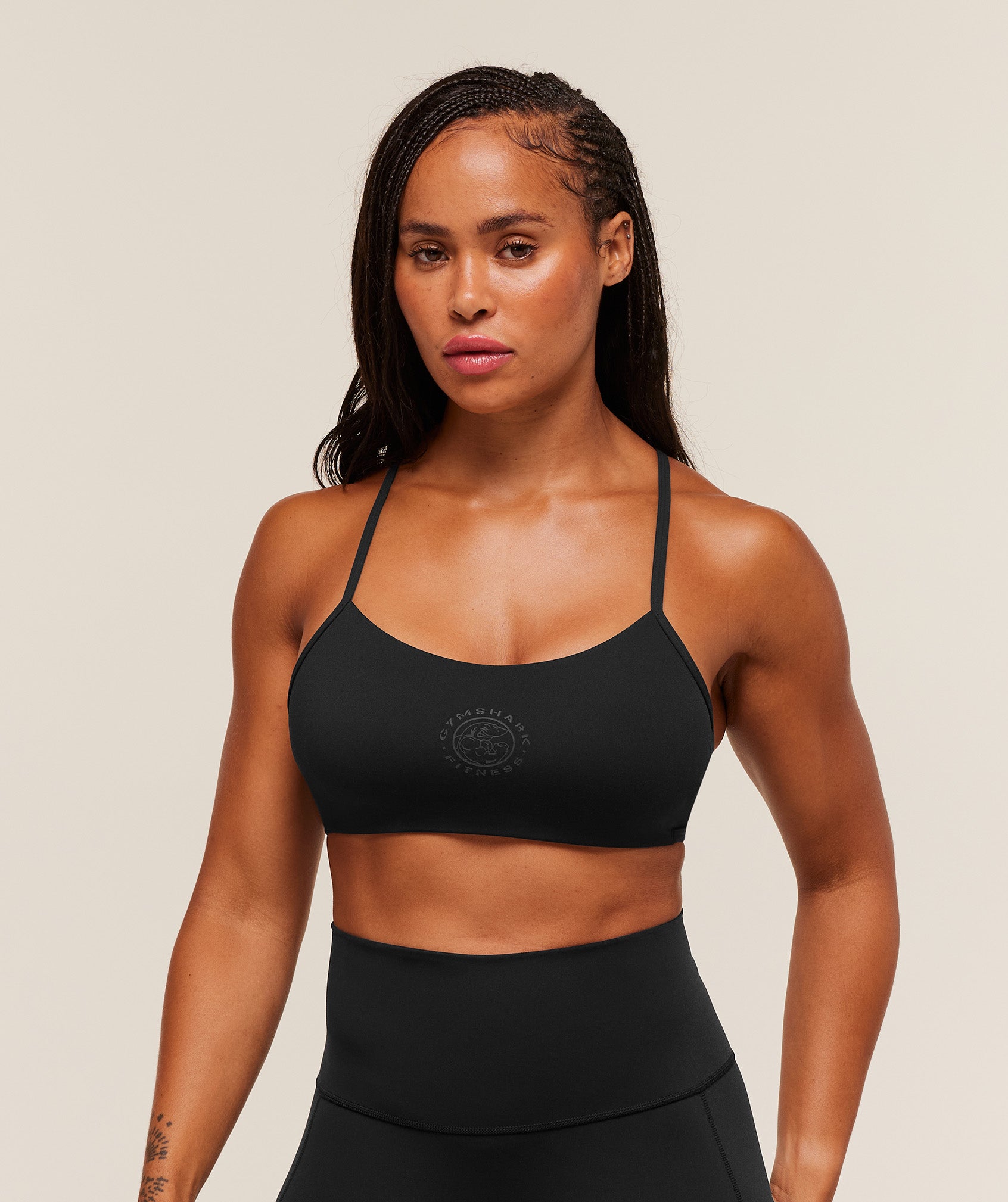 Women's Gymshark Legacy Sports Bra Black