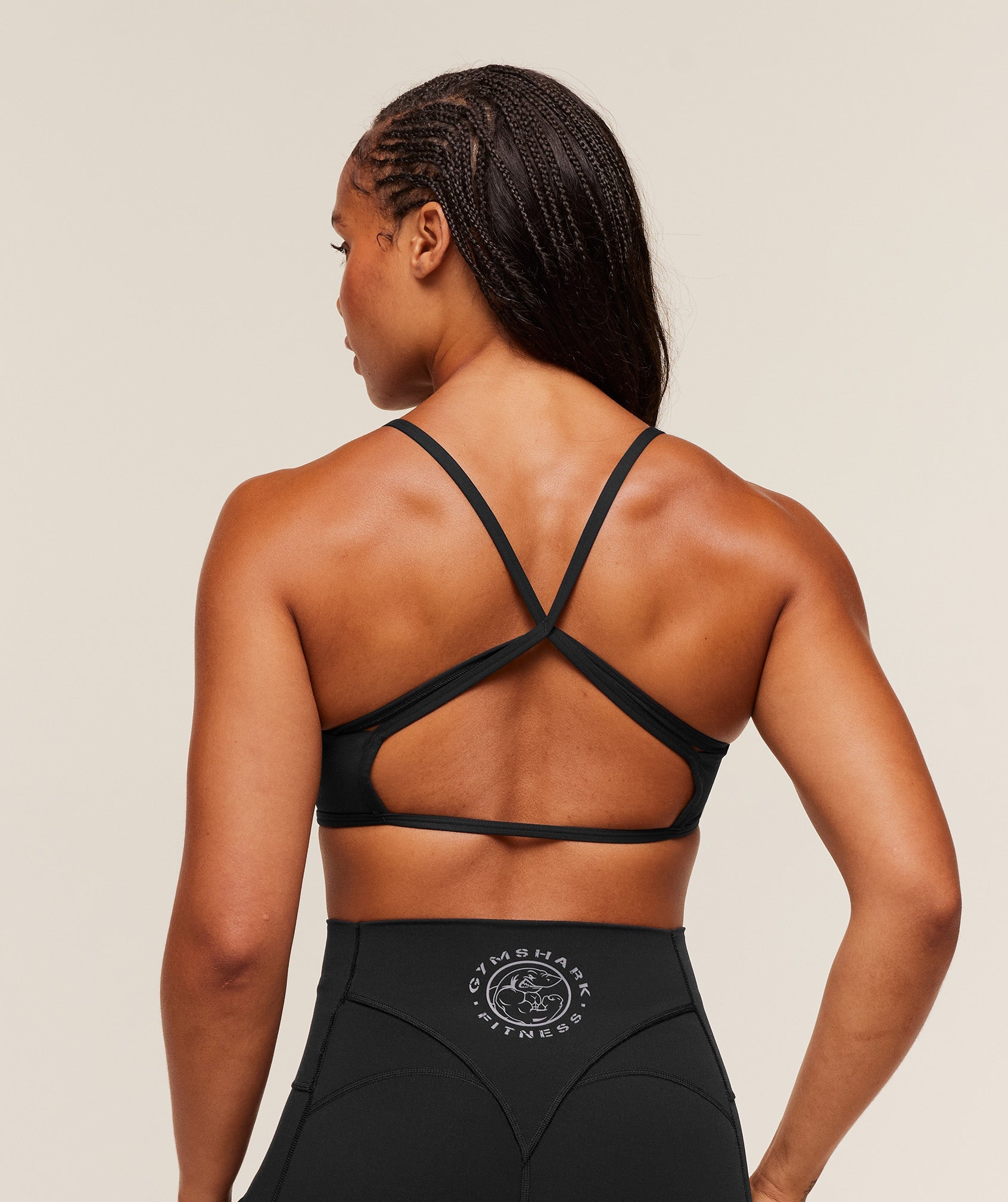 Women's Gymshark Legacy Sports Bra Black