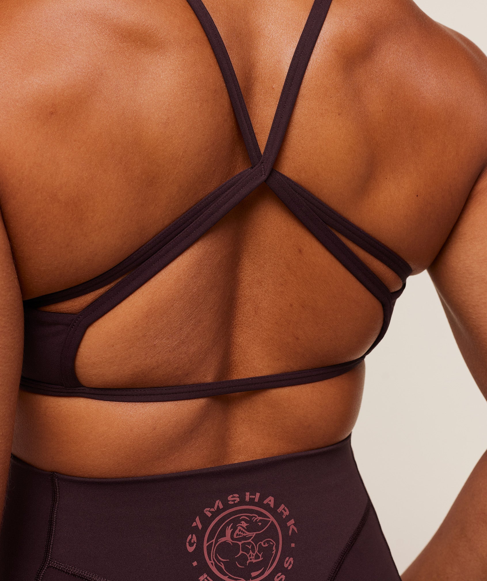 Women's Gymshark Legacy Sports Bra Cherry Purple
