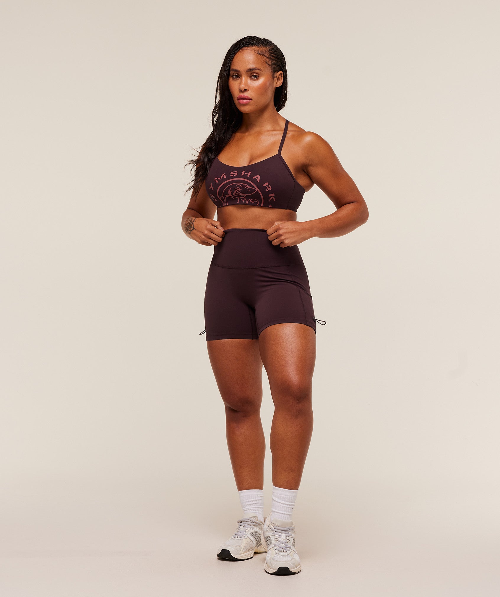 Women's Gymshark Legacy Sports Bra Cherry Purple