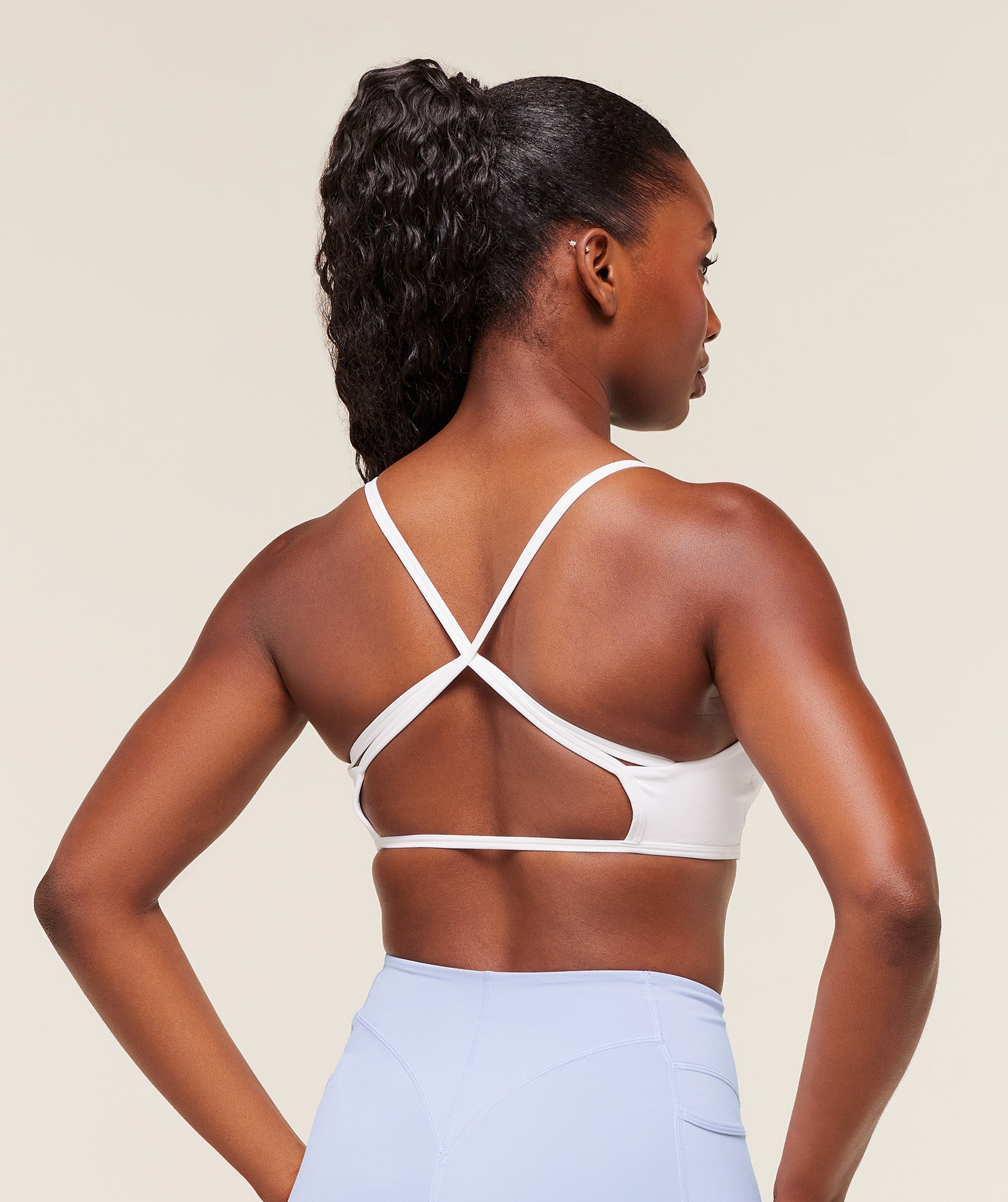 Women's Gymshark Legacy Sports Bra White