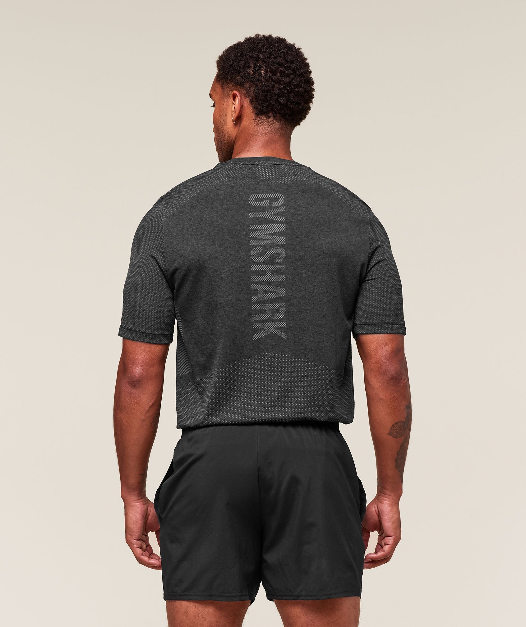Gymshark Lightweight Seamless T-Shirt Black