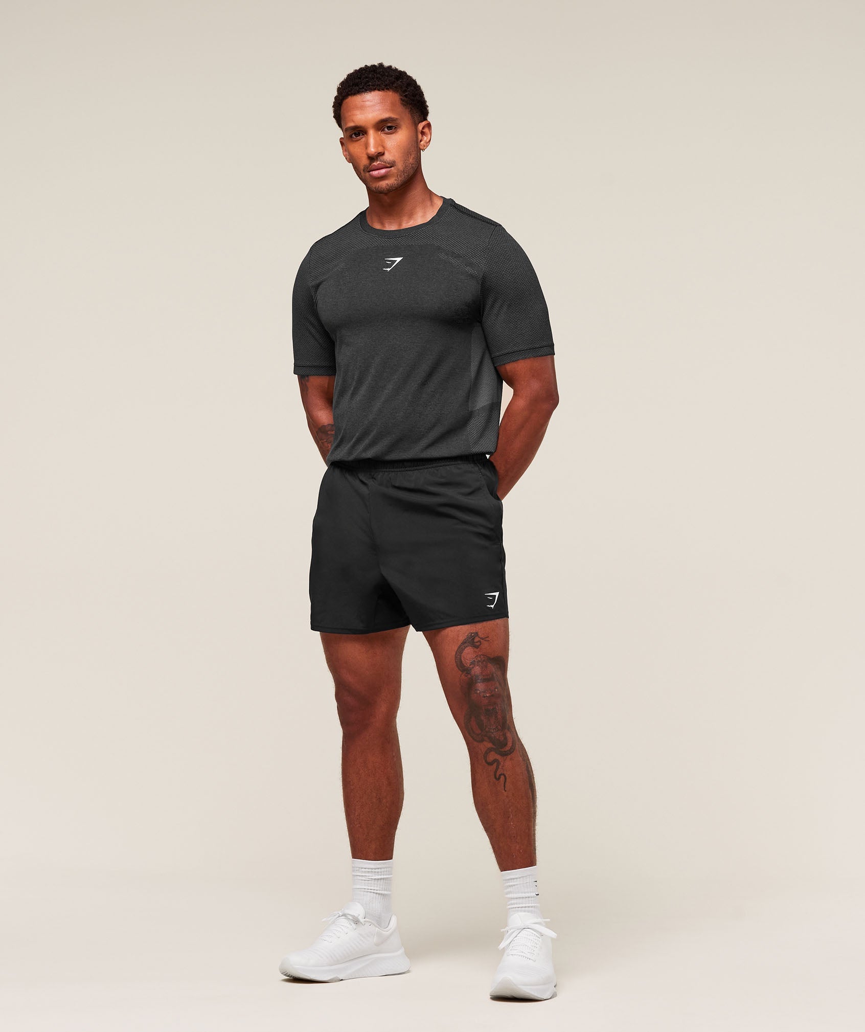 Gymshark Lightweight Seamless T-Shirt Black
