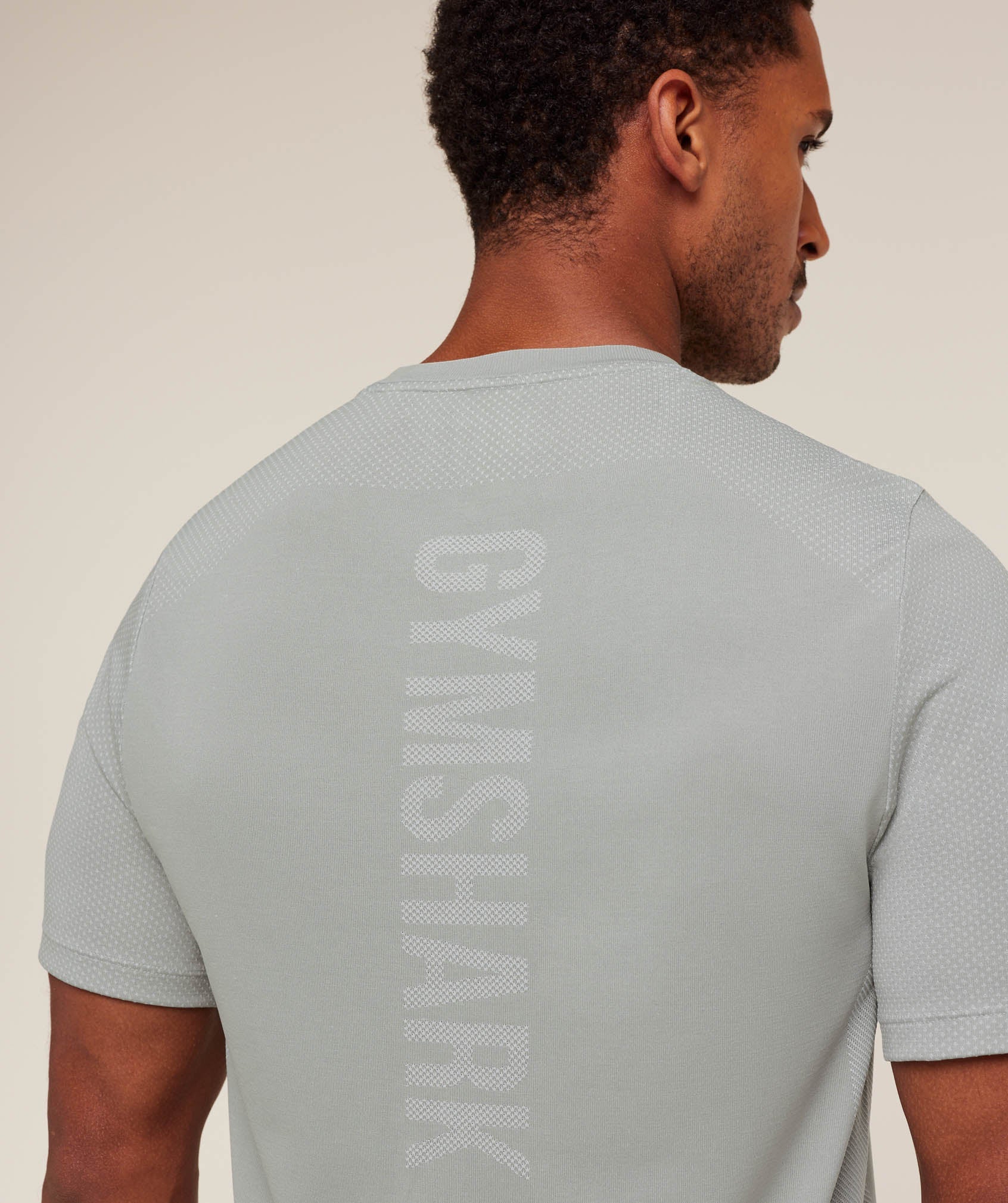 Gymshark Lightweight Seamless T-Shirt Denim Grey