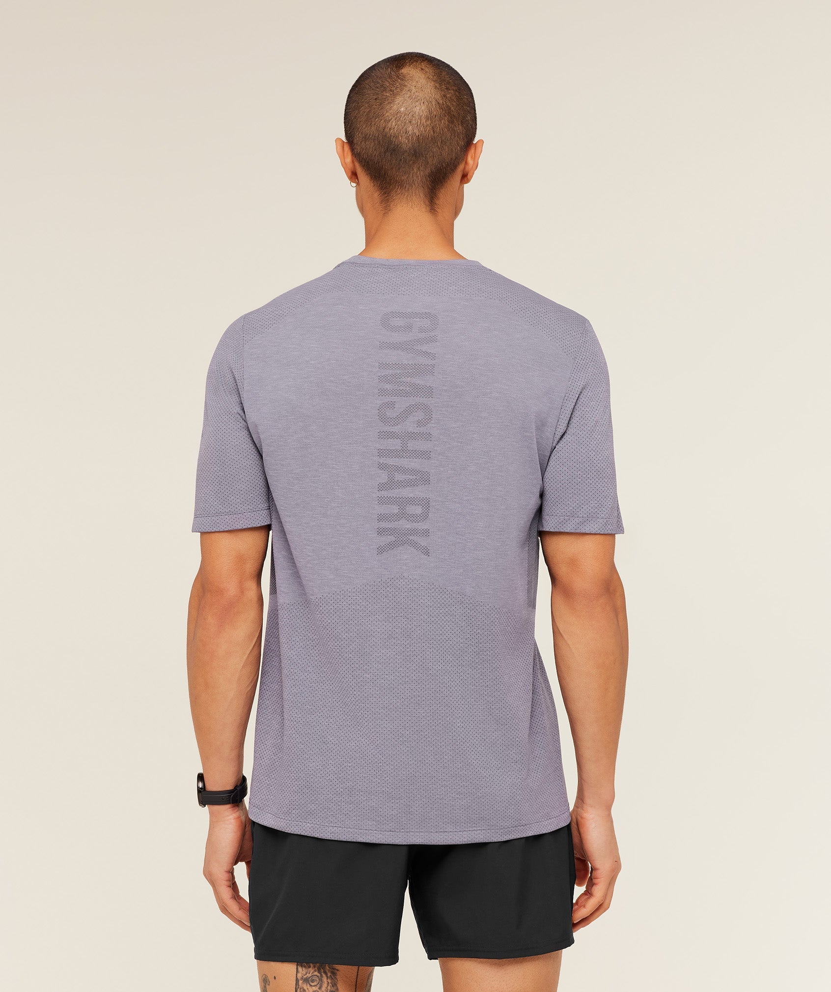 Gymshark Lightweight Seamless T-Shirt Gs Fog Purple
