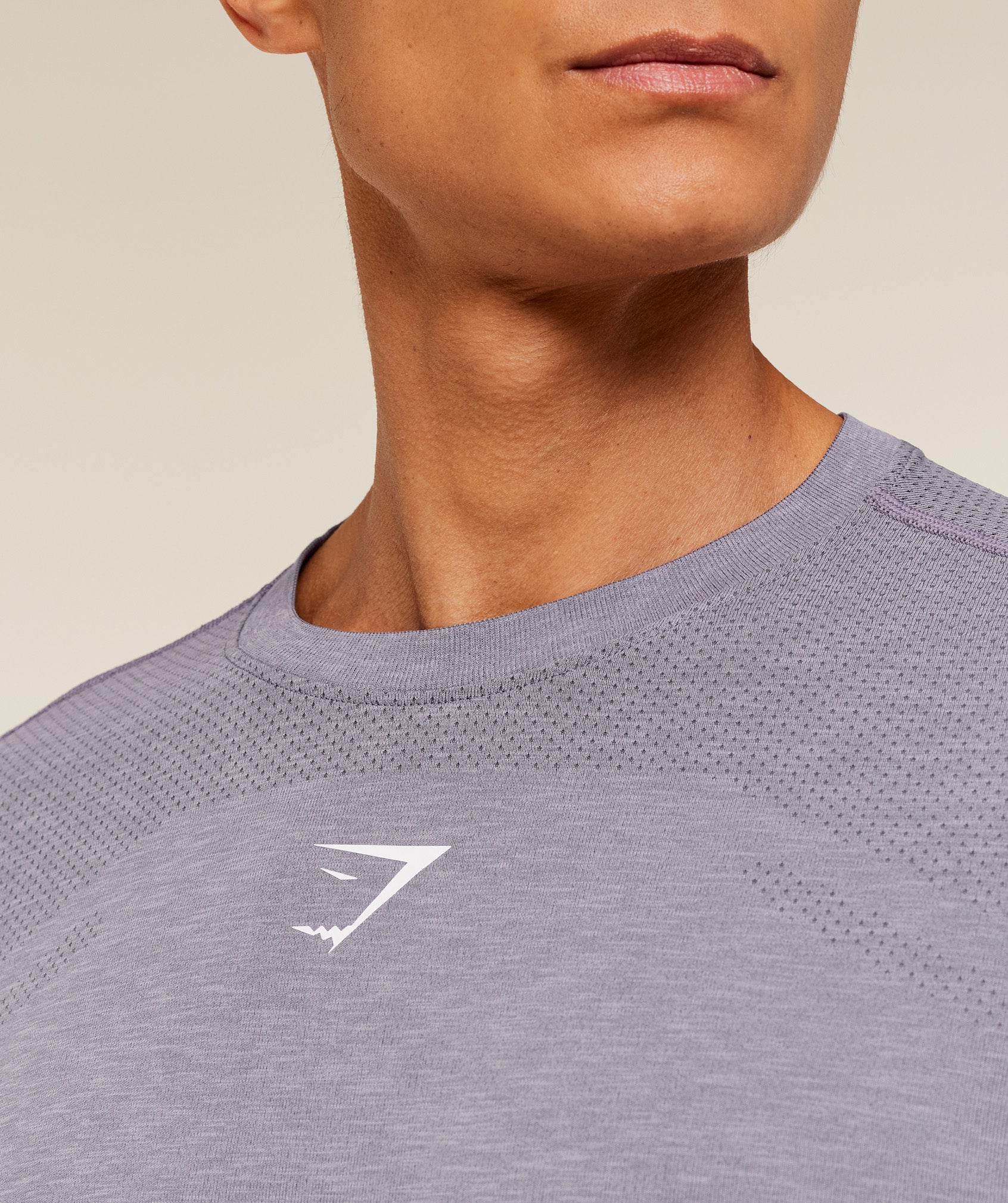 Gymshark Lightweight Seamless T-Shirt Gs Fog Purple