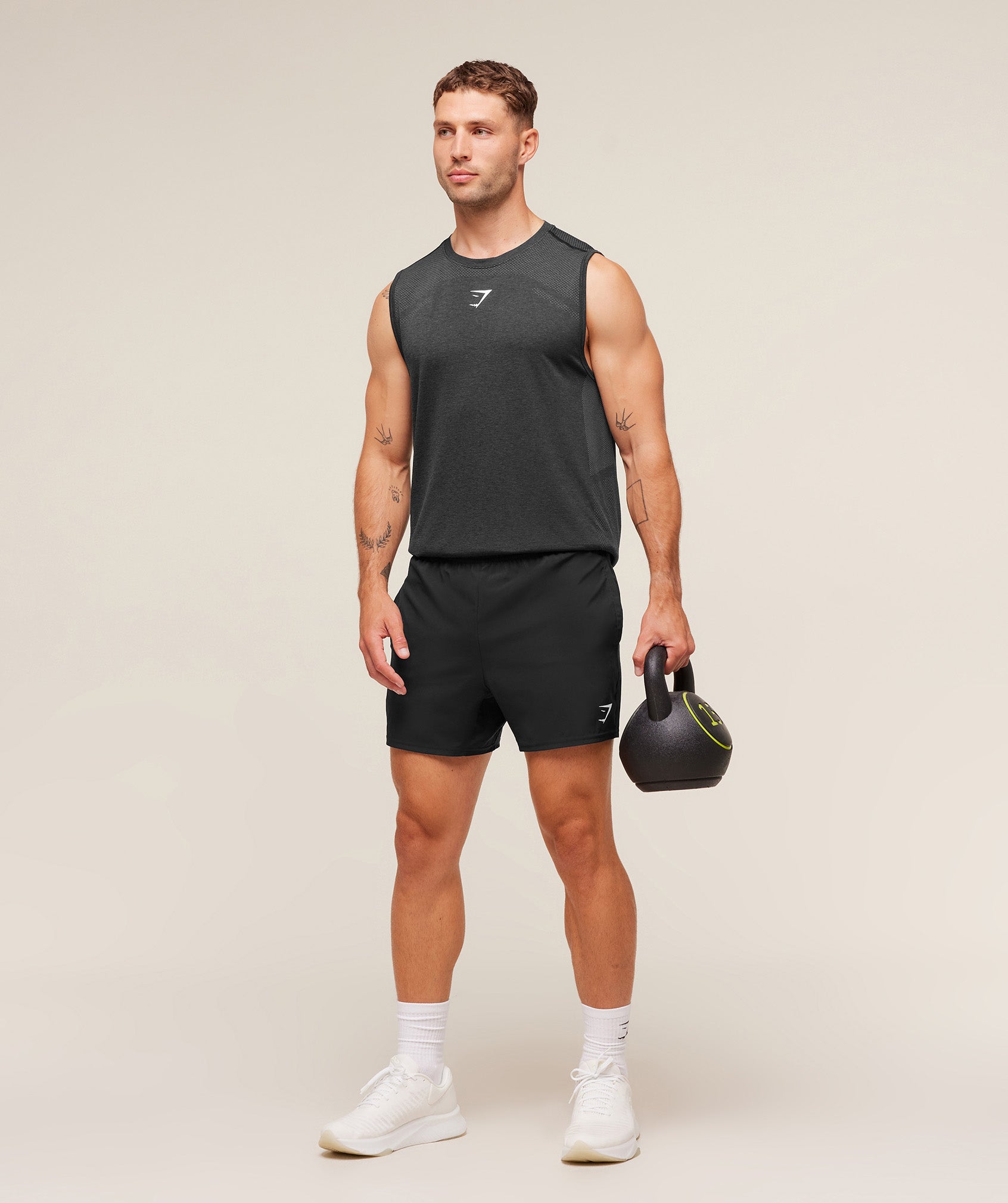 Gymshark Lightweight Seamless Tank Black