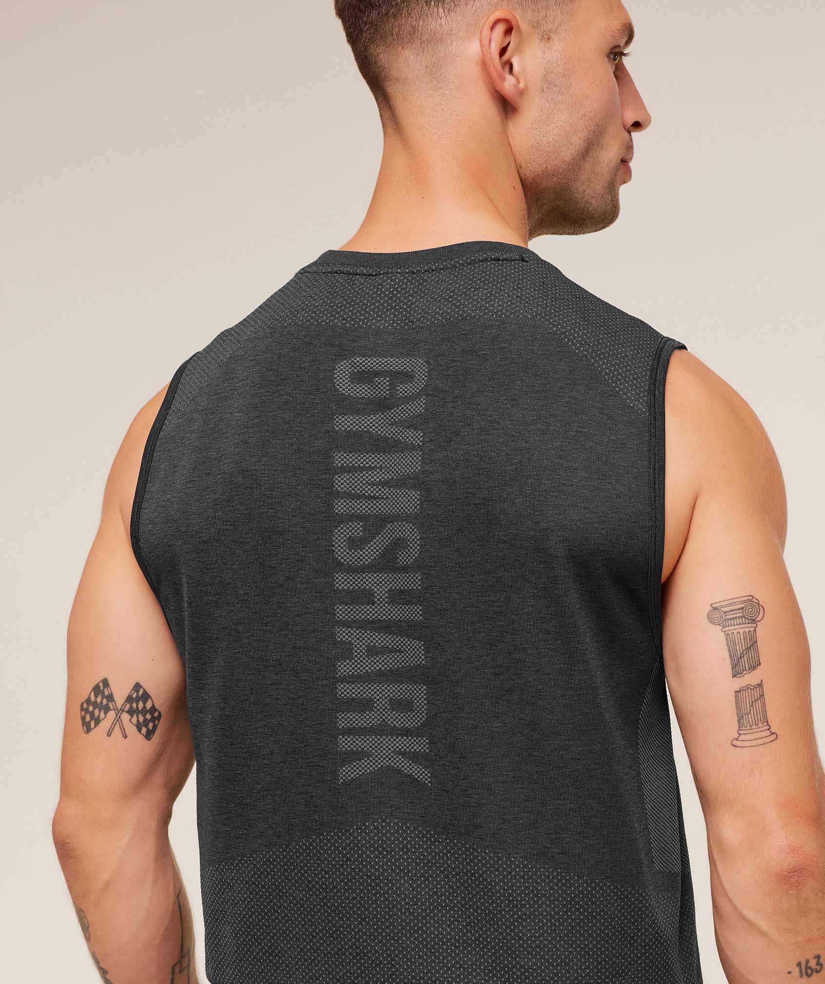 Gymshark Lightweight Seamless Tank Black