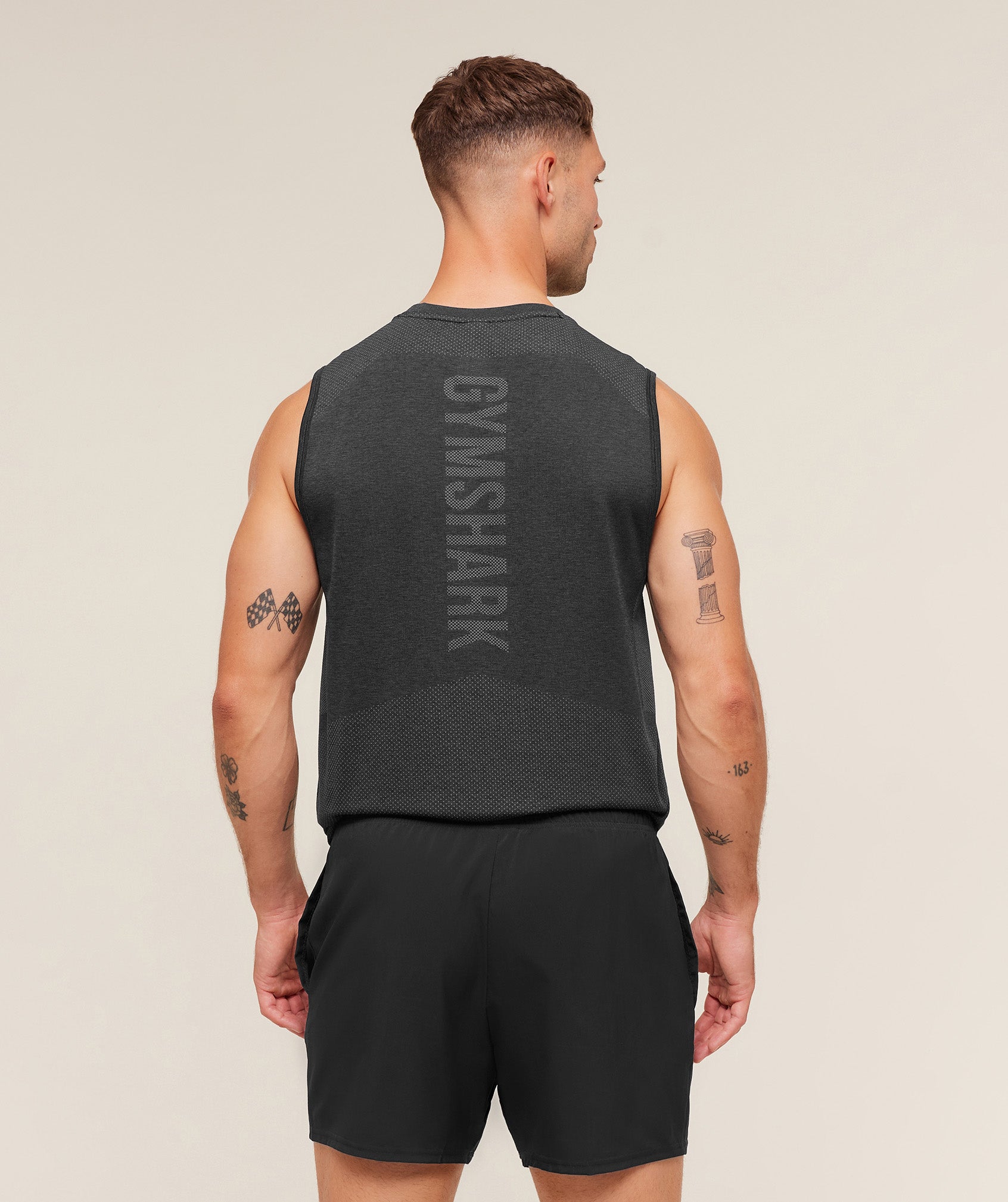 Gymshark Lightweight Seamless Tank Black