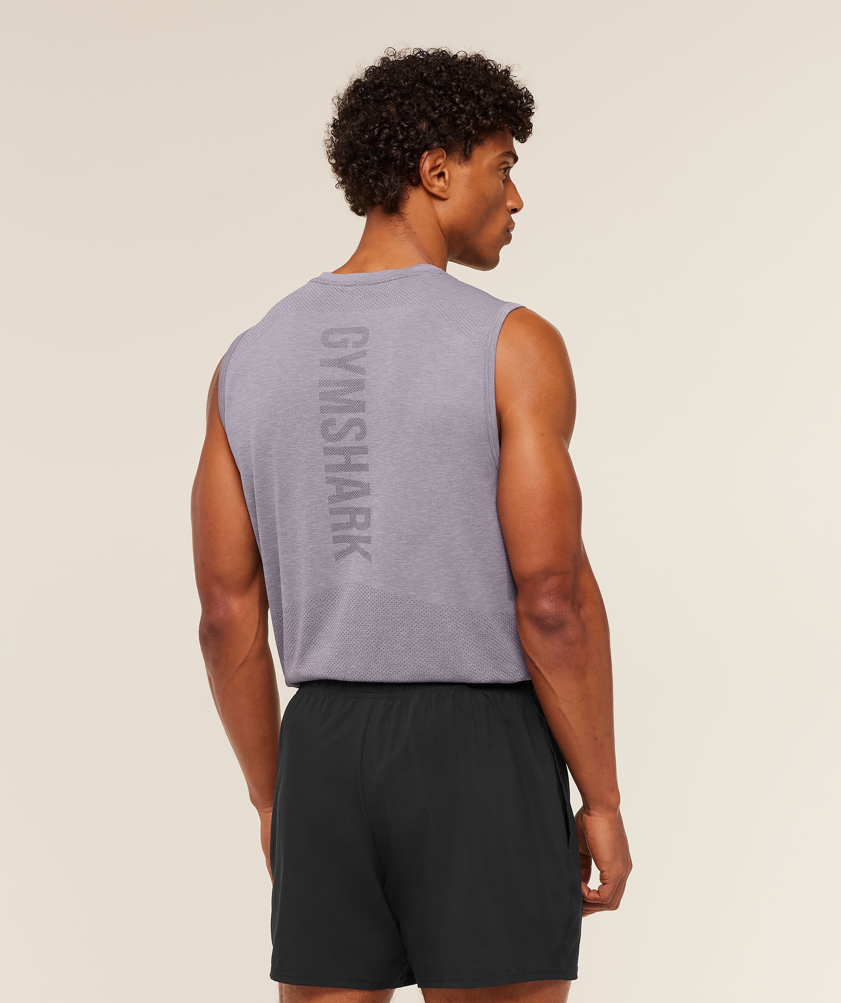 Gymshark Lightweight Seamless Tank Gs Fog Purple