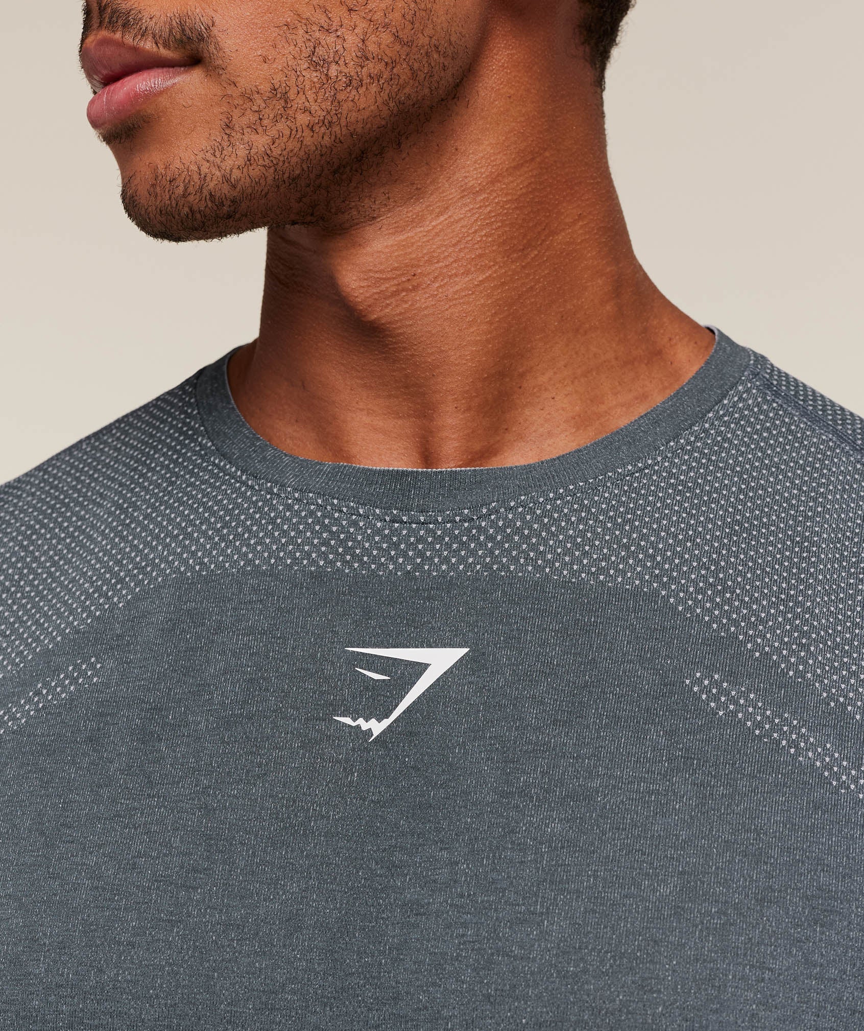 Gymshark Lightweight Seamless Tank Iron Blue