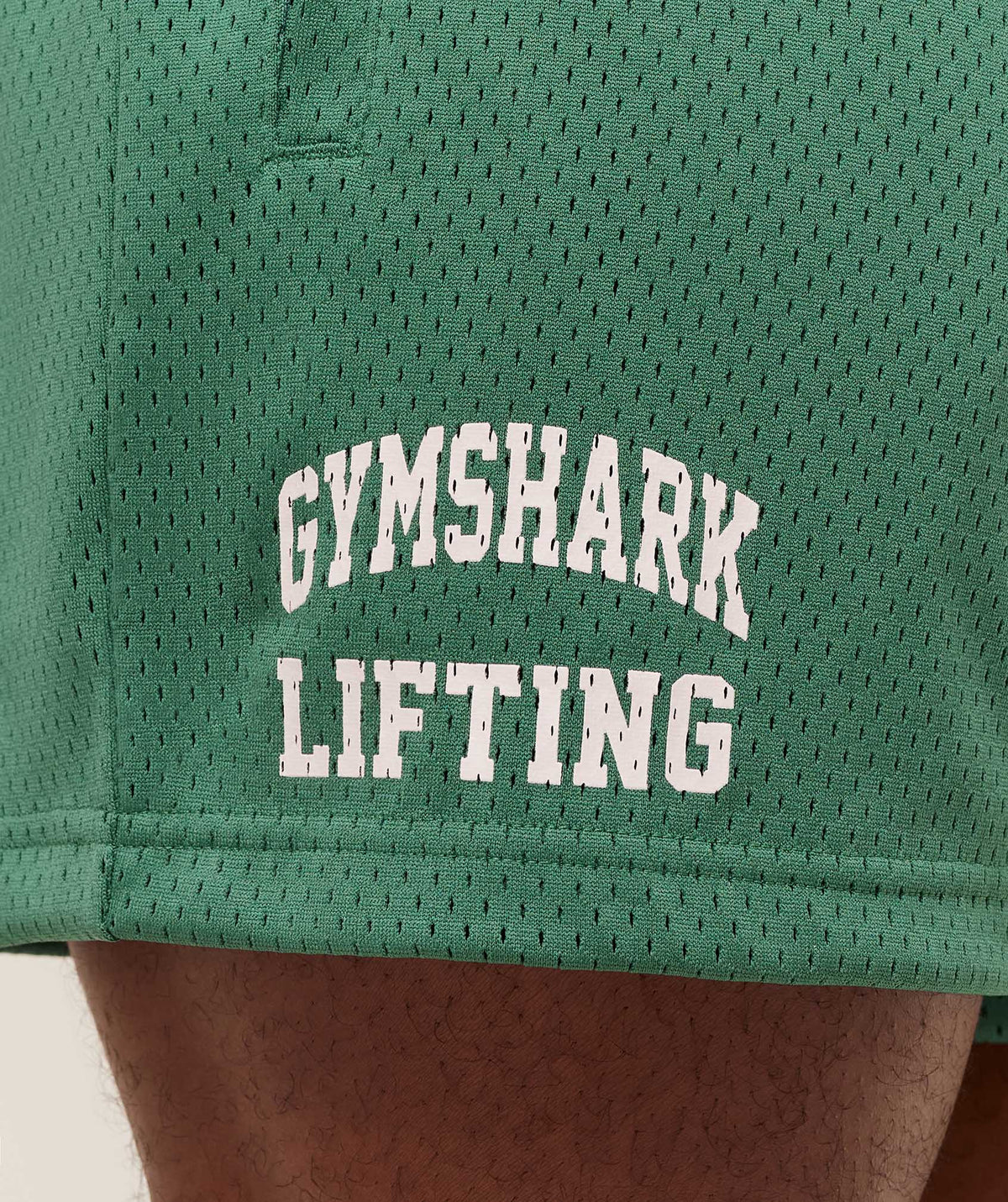 Gymshark Lifting Mesh 5" Shorts Lift Green